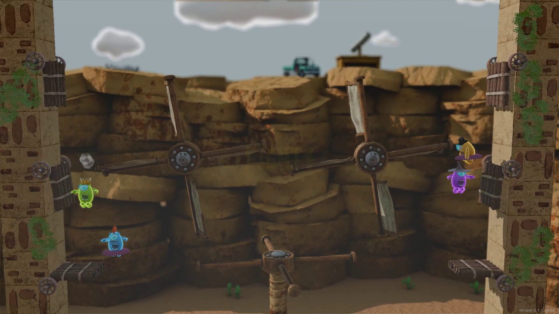 Knuckers Test Fight - Screenshot