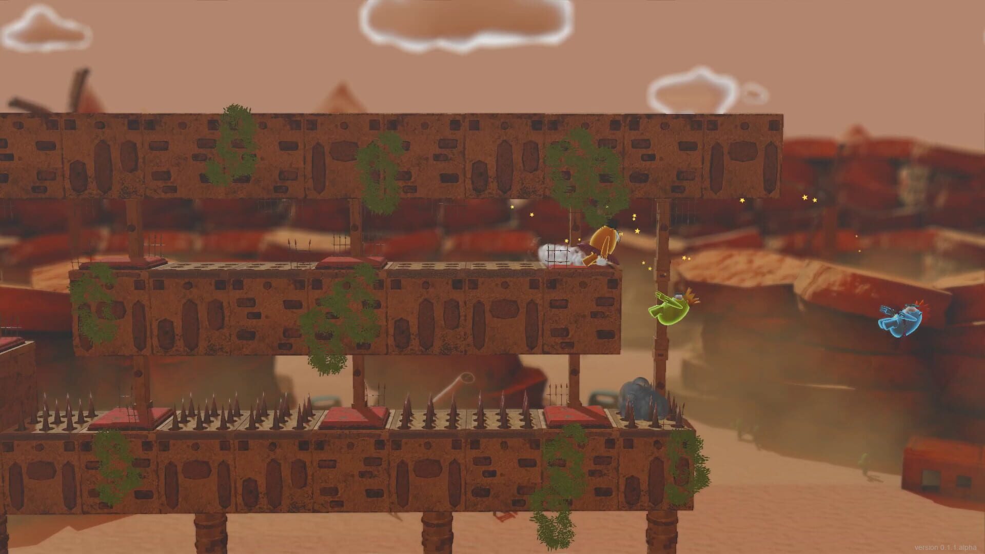 Knuckers Test Fight - Screenshot