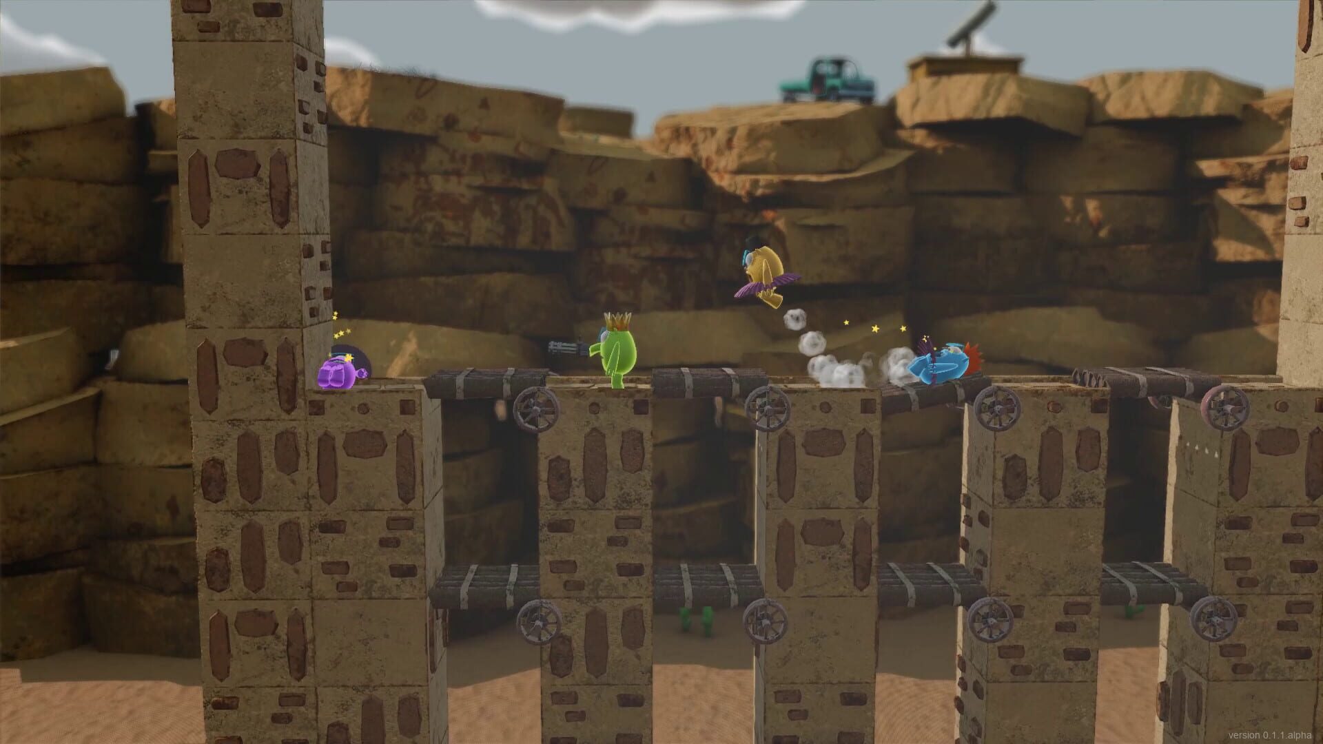 Knuckers Test Fight - Screenshot