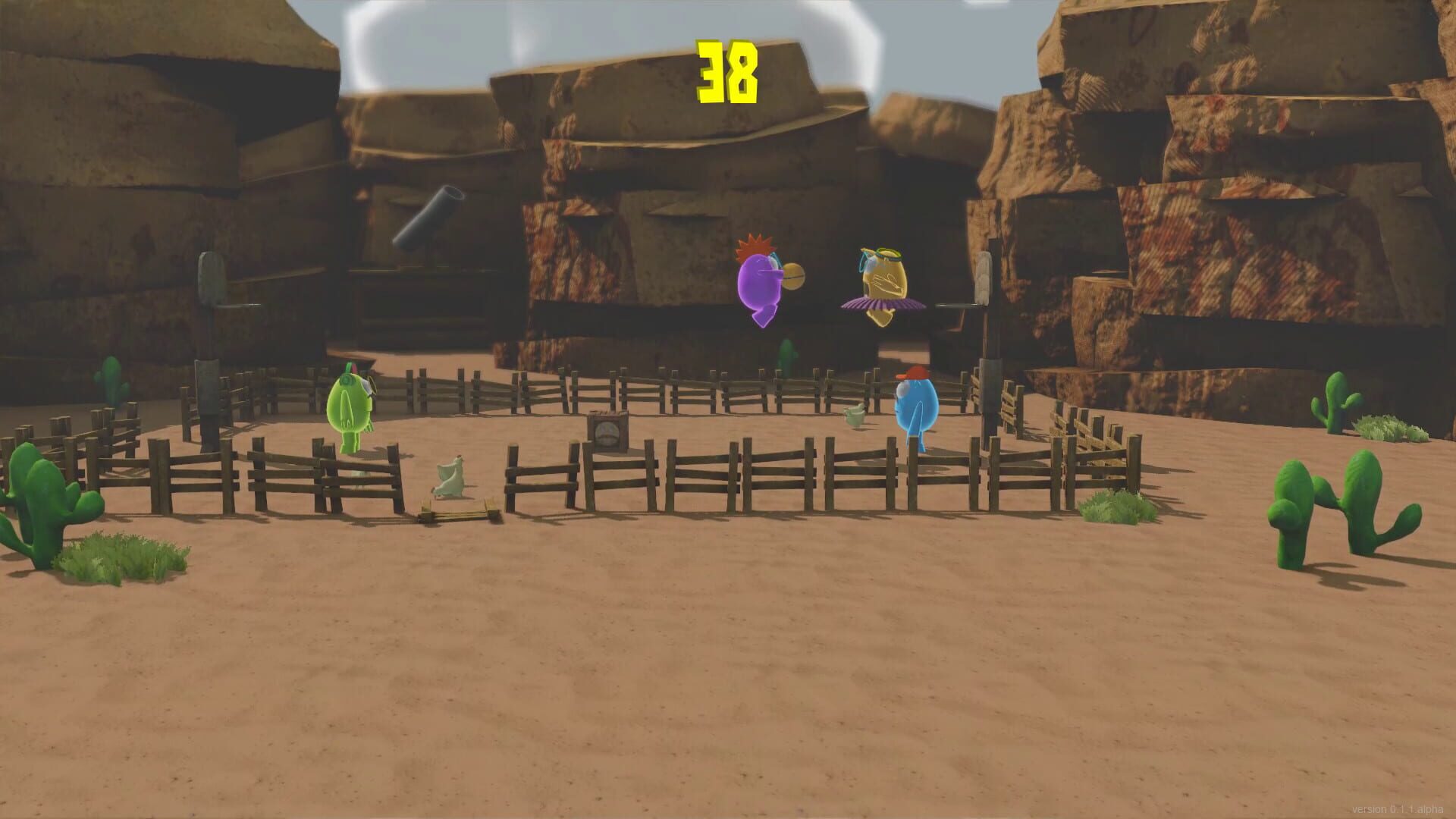 Knuckers Test Fight - Screenshot
