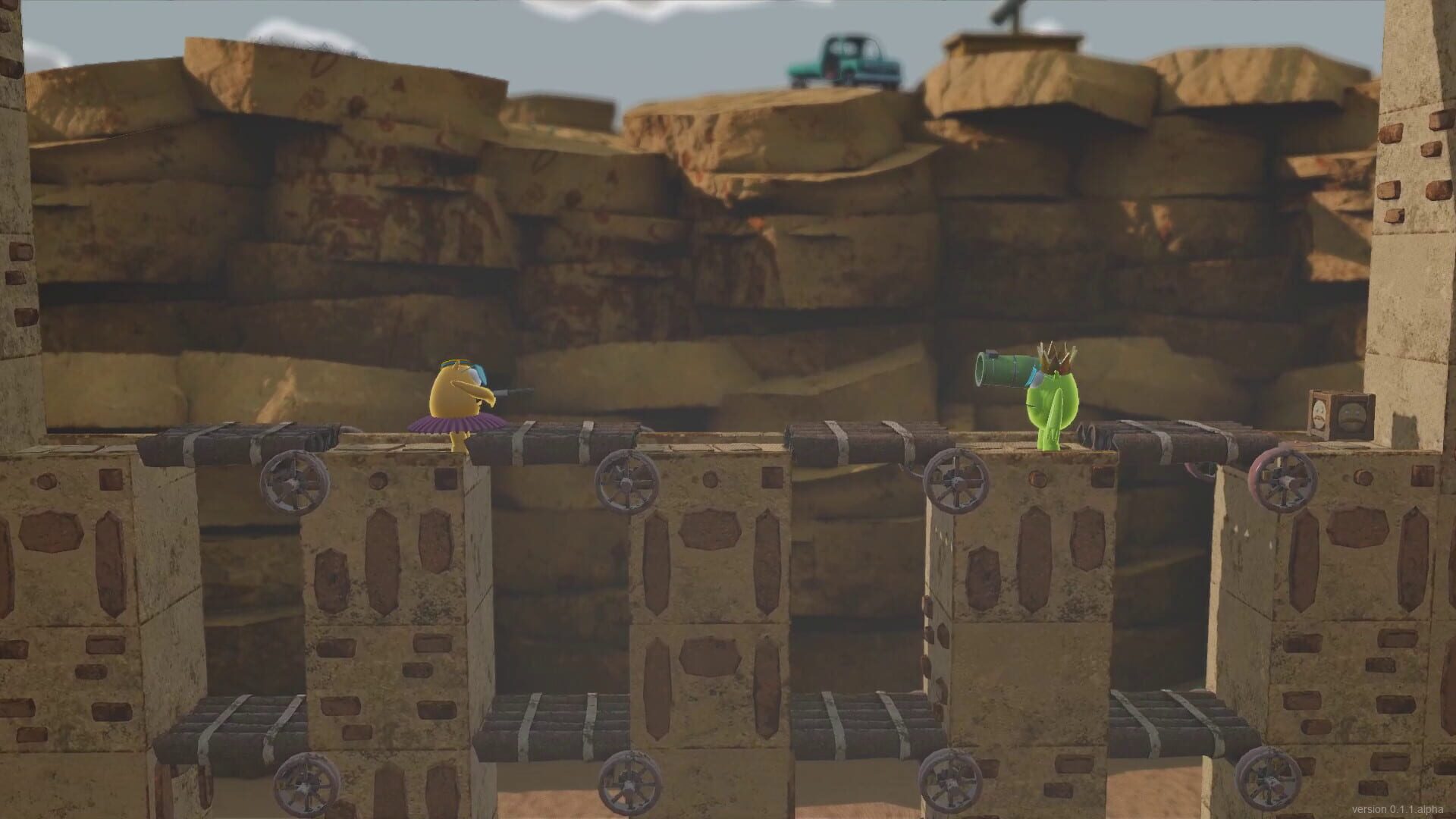 Knuckers Test Fight - Screenshot