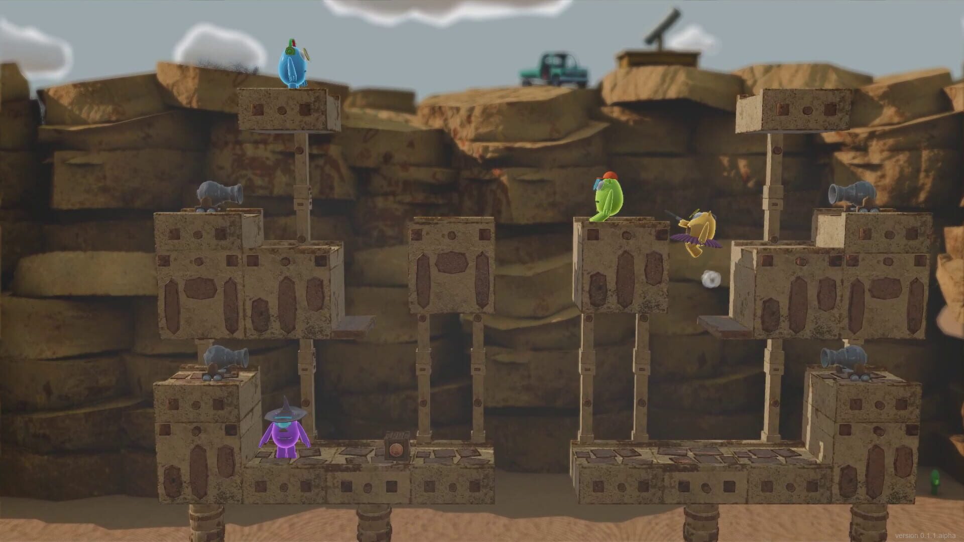 Knuckers Test Fight - Screenshot