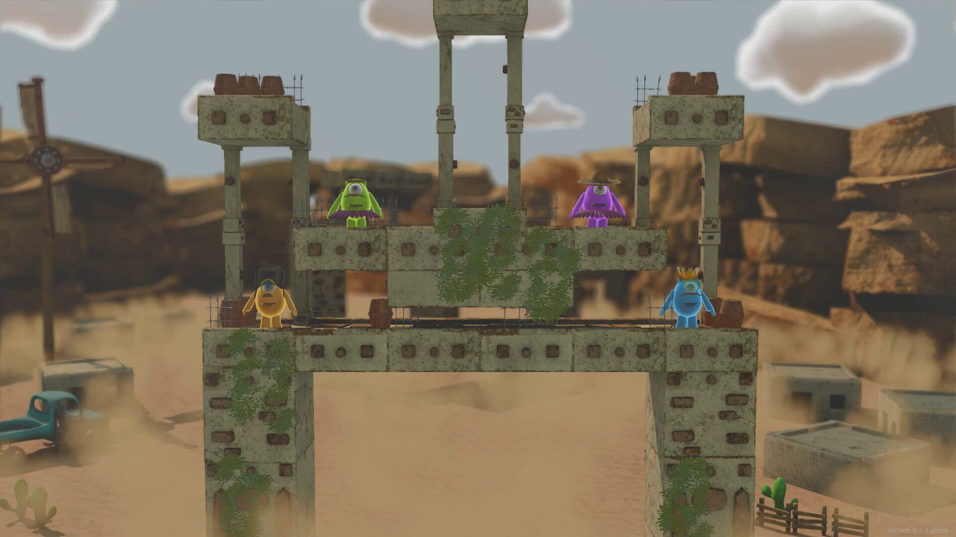 Knuckers Test Fight - Screenshot