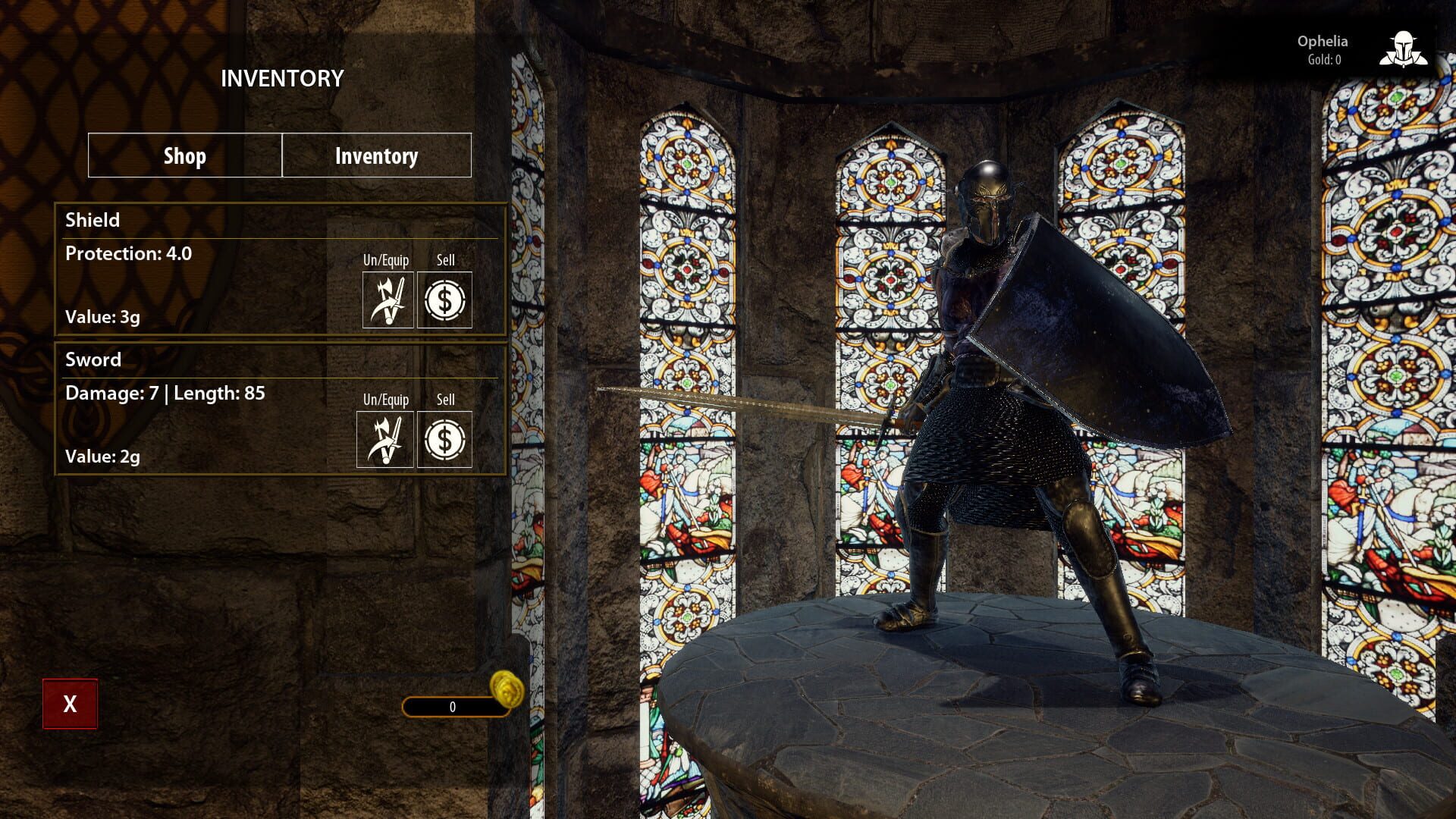 Darkened Glory - Screenshot