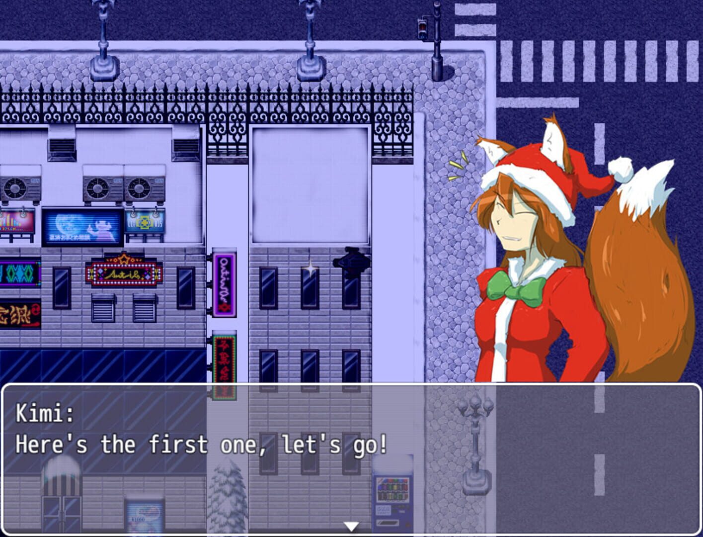 Space Fox Kimi: A Very Kimi Christmas - Screenshot