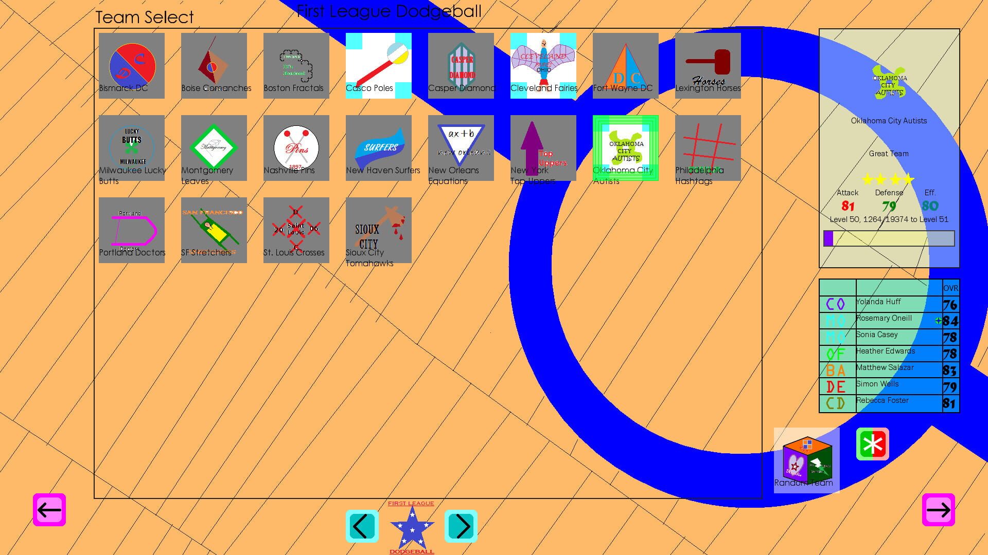 Epejsodion Dodgeball Attack - Screenshot