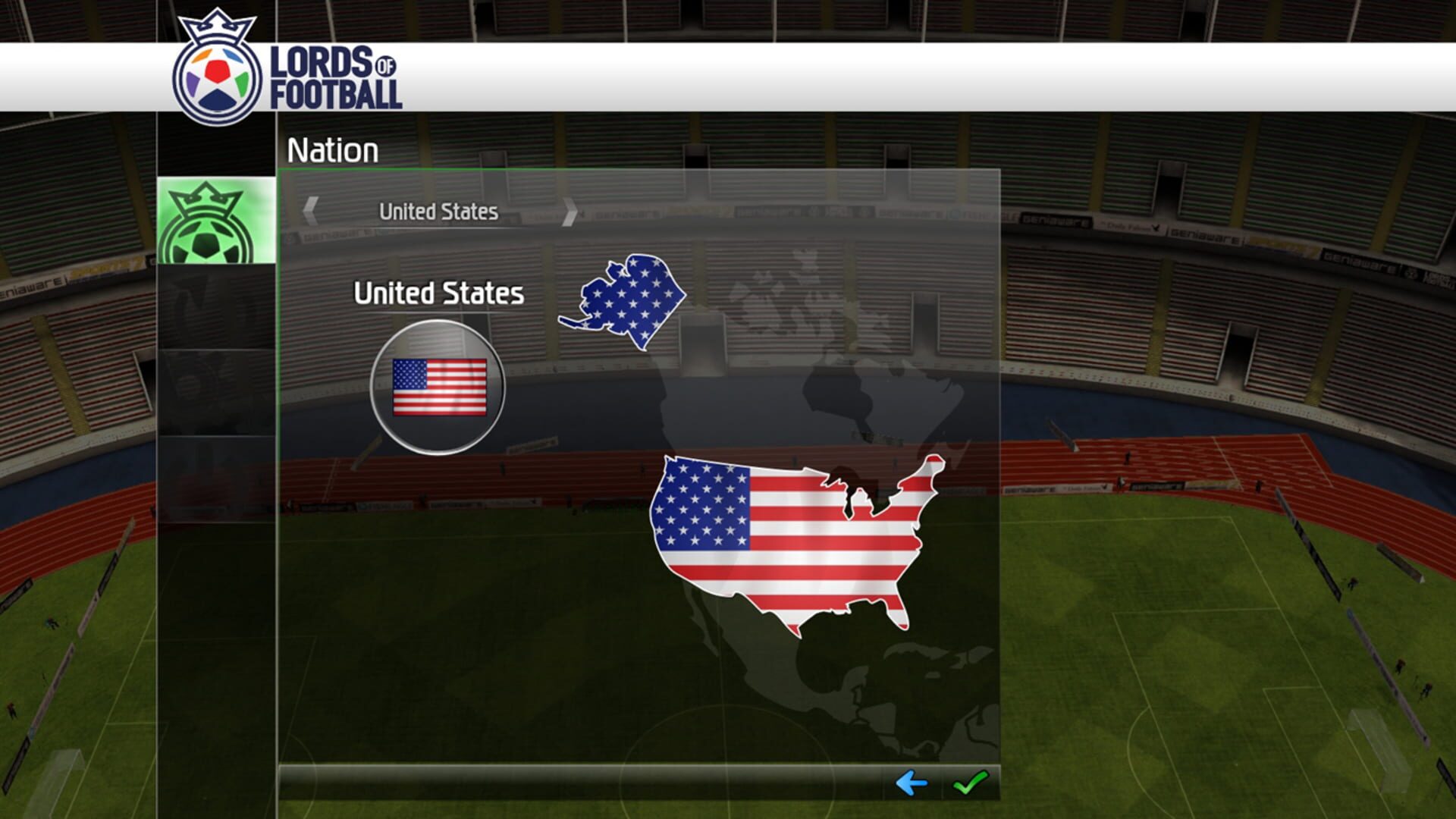 Lords of Football: United States - Screenshot