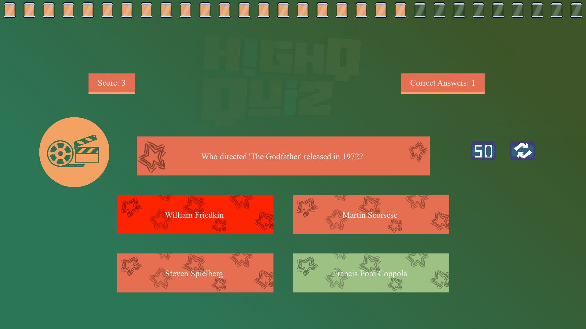 HighQ Quiz - Screenshot