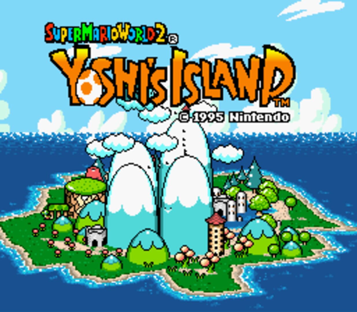 Captura de pantalla - Yoshi's Island: Pacifier Edition