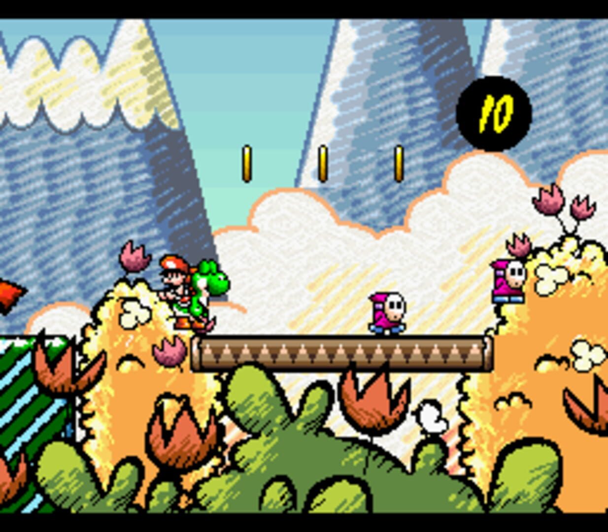 Captura de pantalla - Yoshi's Island: Pacifier Edition