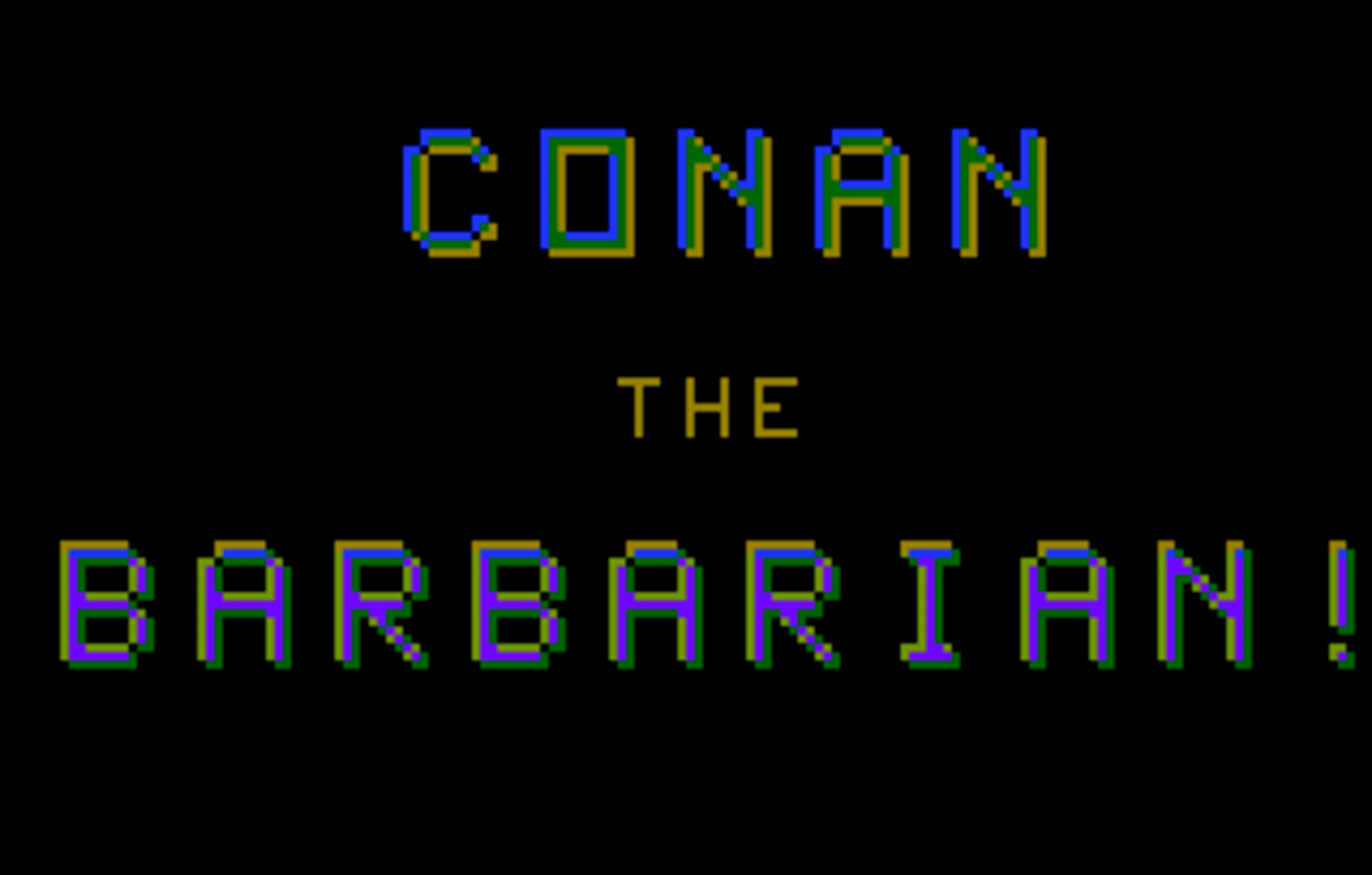 Conan the Barbarian screenshot