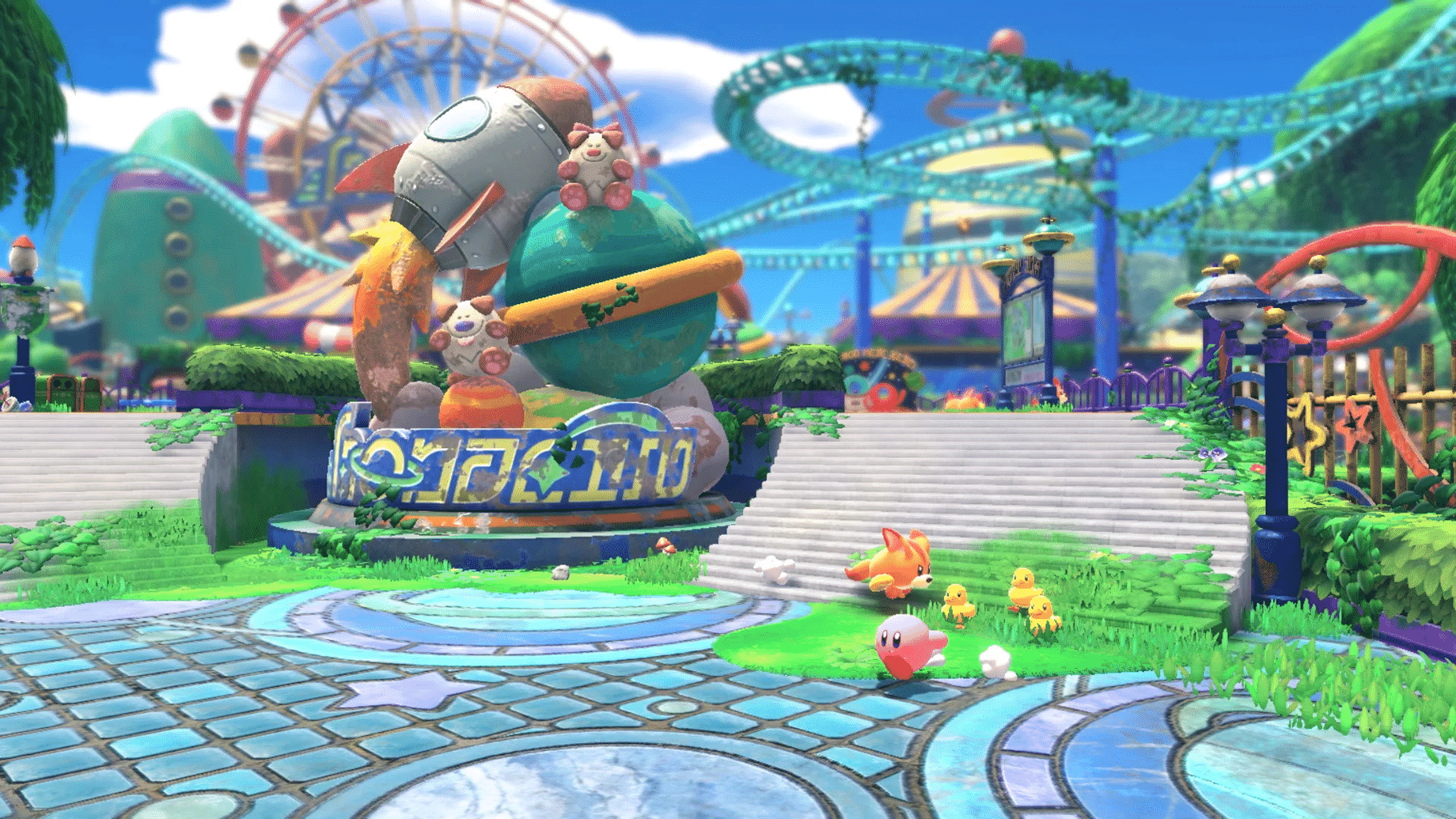 Kirby and the Forgotten Land screenshot