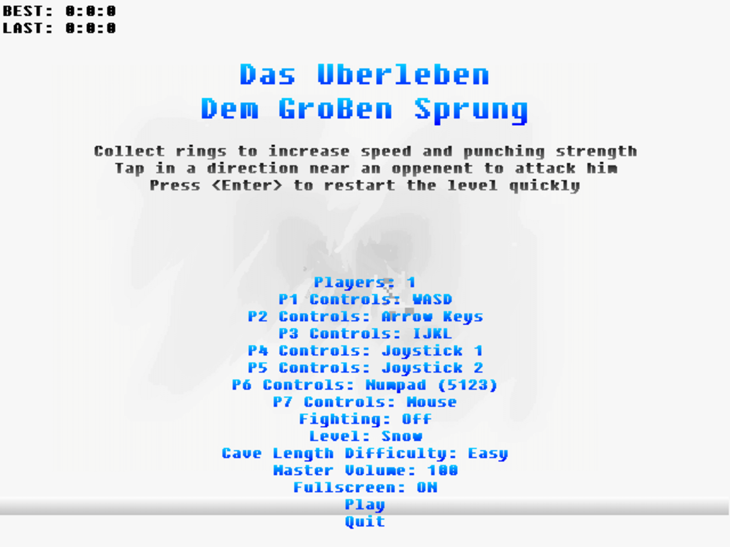 Das Überleben: Dem Großen Sprung screenshot