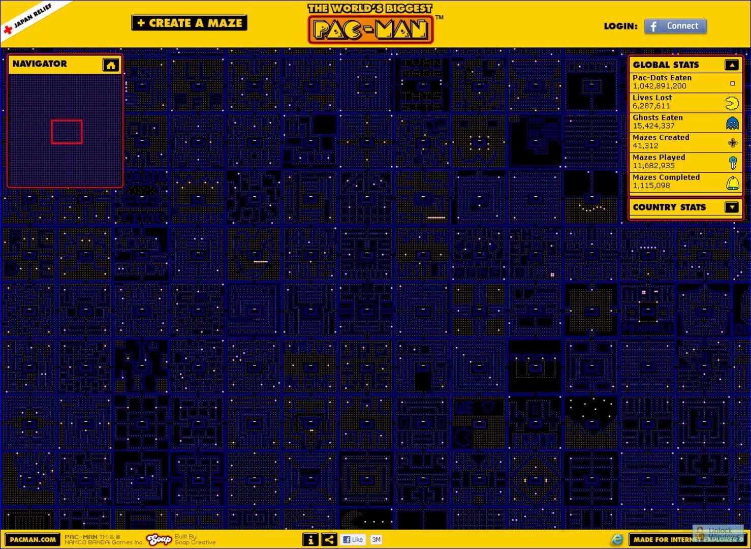 Captura de pantalla - The World's Biggest Pac-Man