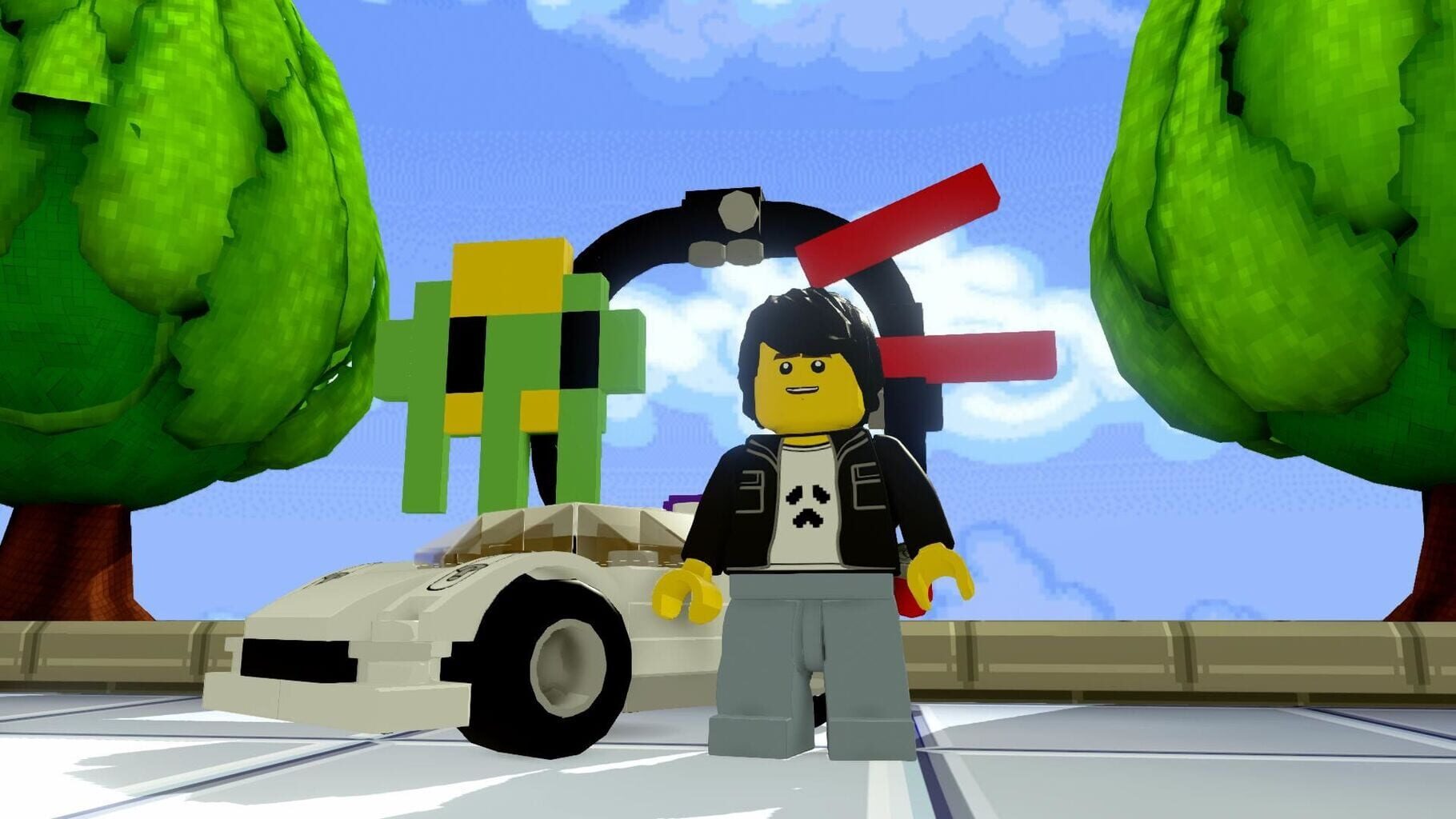 Captura de pantalla - LEGO Dimensions: Midway Arcade Level Pack