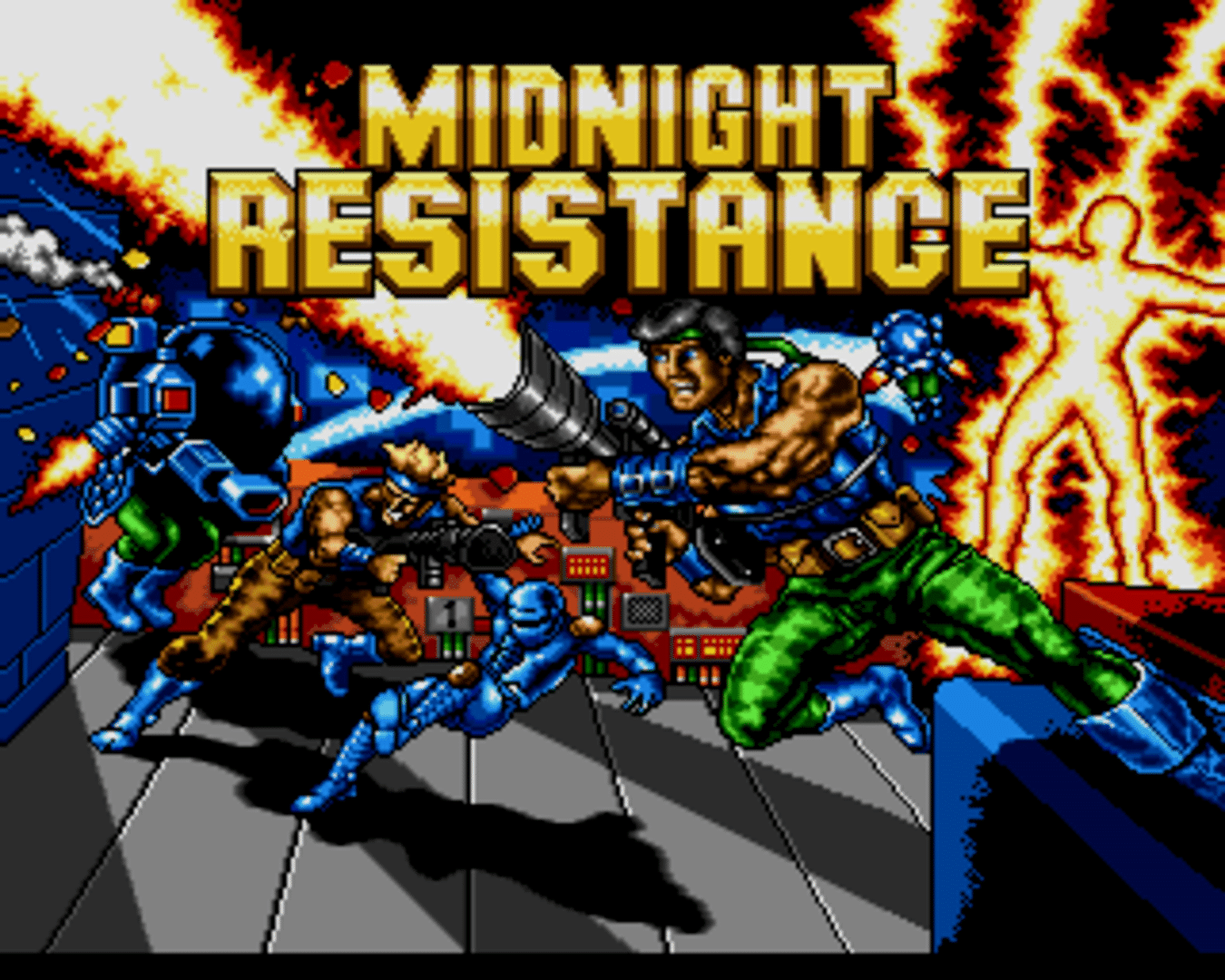Midnight Resistance screenshot