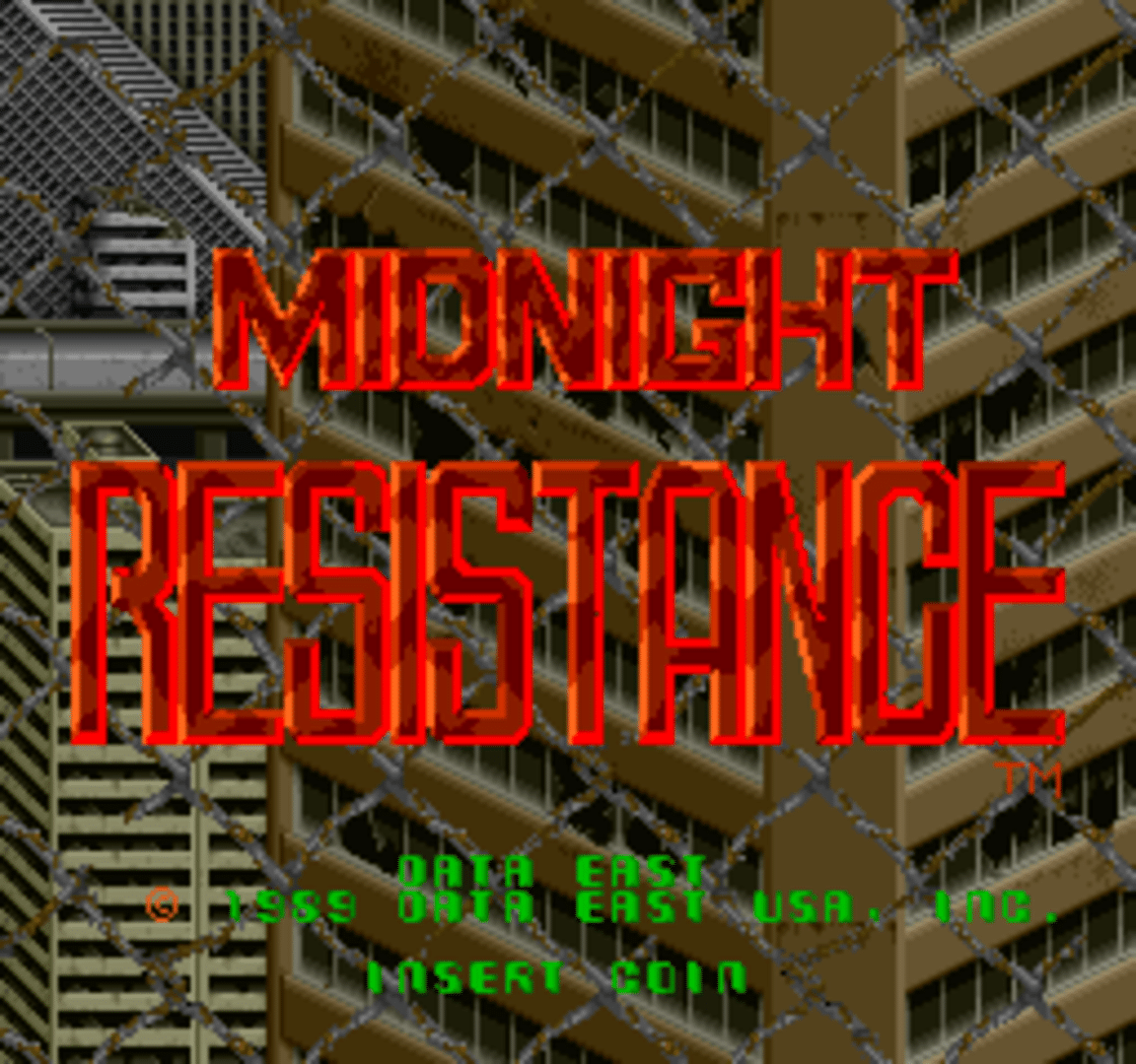 Midnight Resistance screenshot
