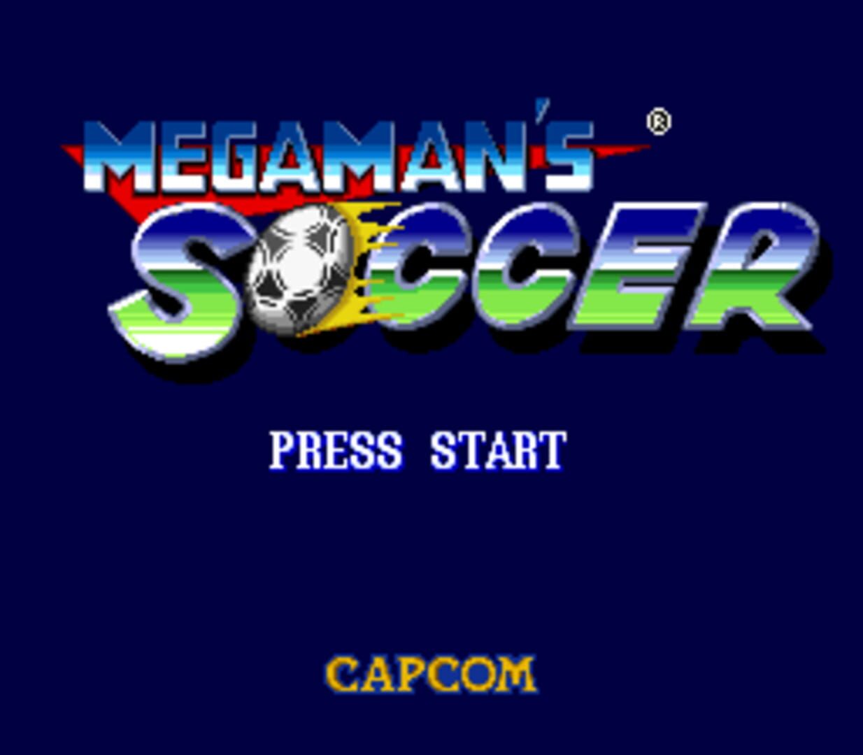 Captura de pantalla - Mega Man Soccer