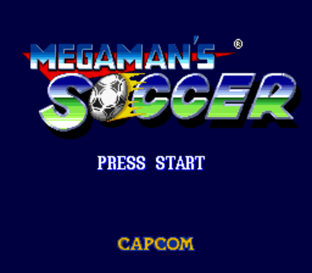 Mega Man Soccer screenshot