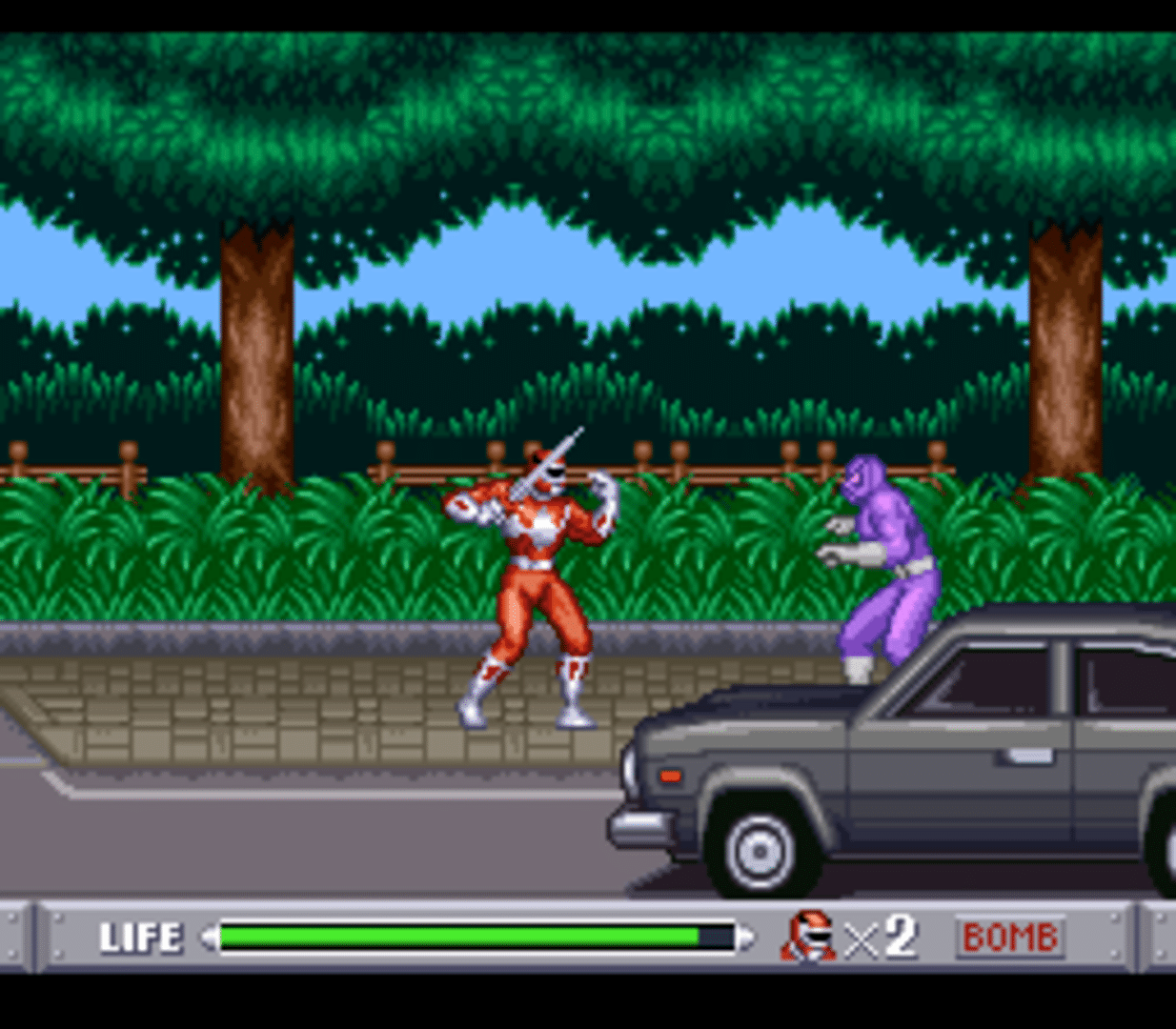 Mighty Morphin Power Rangers screenshot