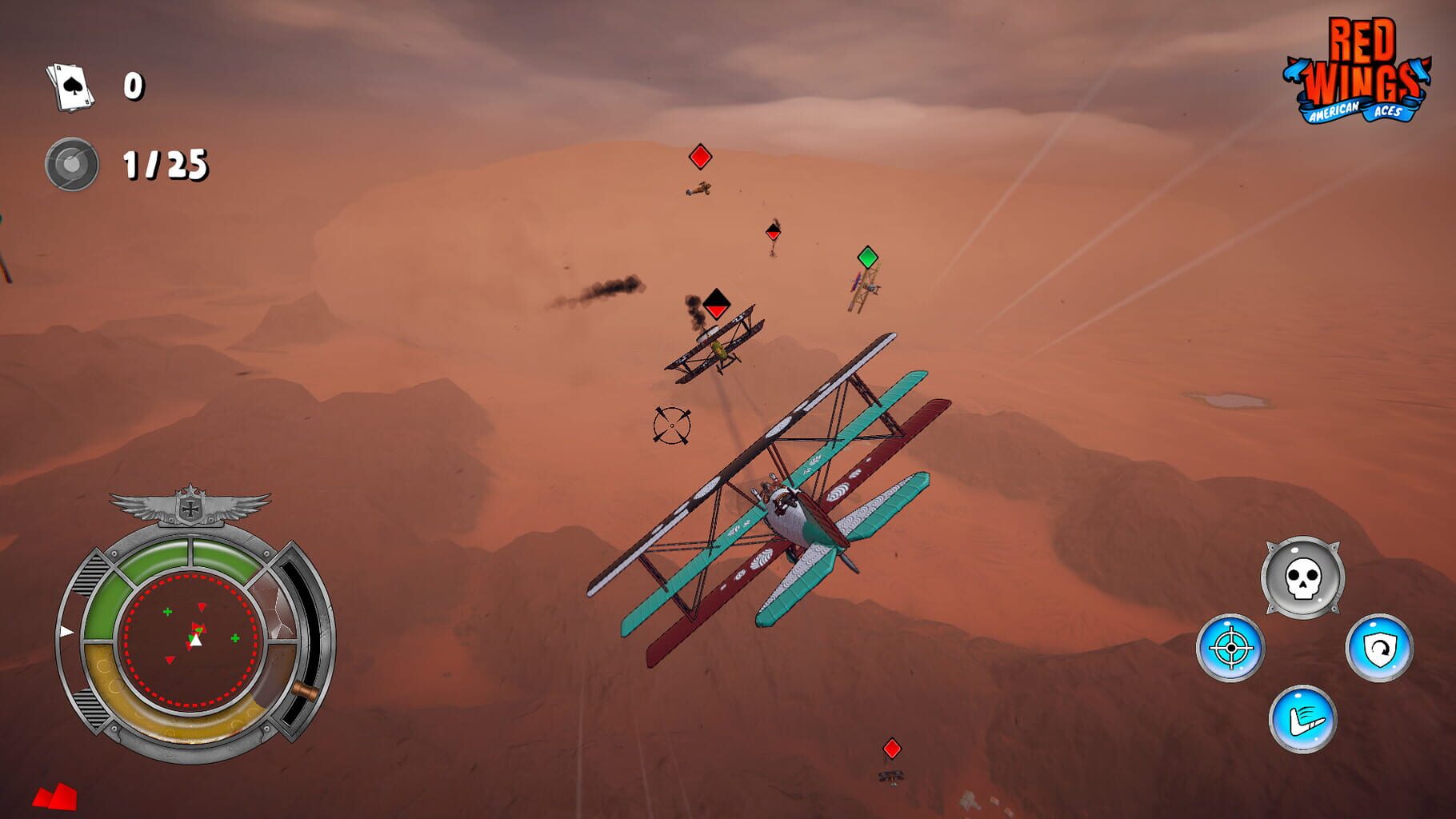 Red Wings: American Aces screenshot