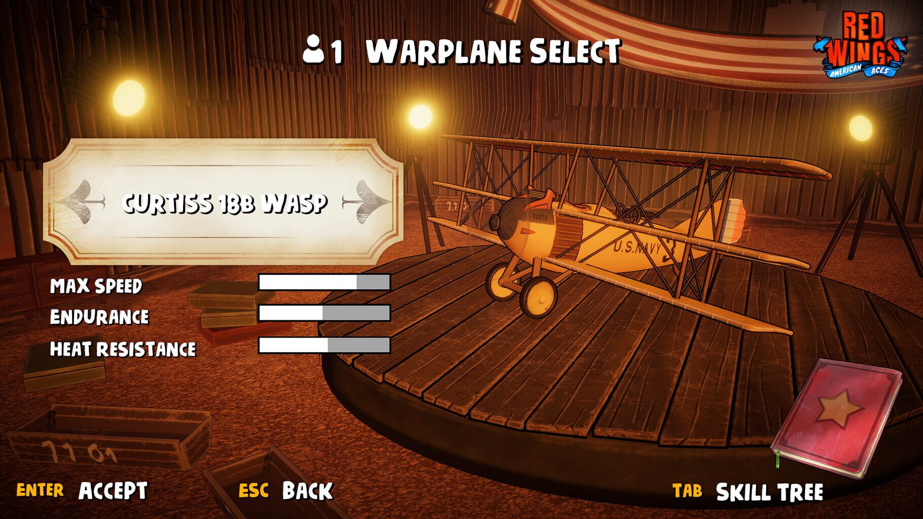 Red Wings: American Aces screenshot