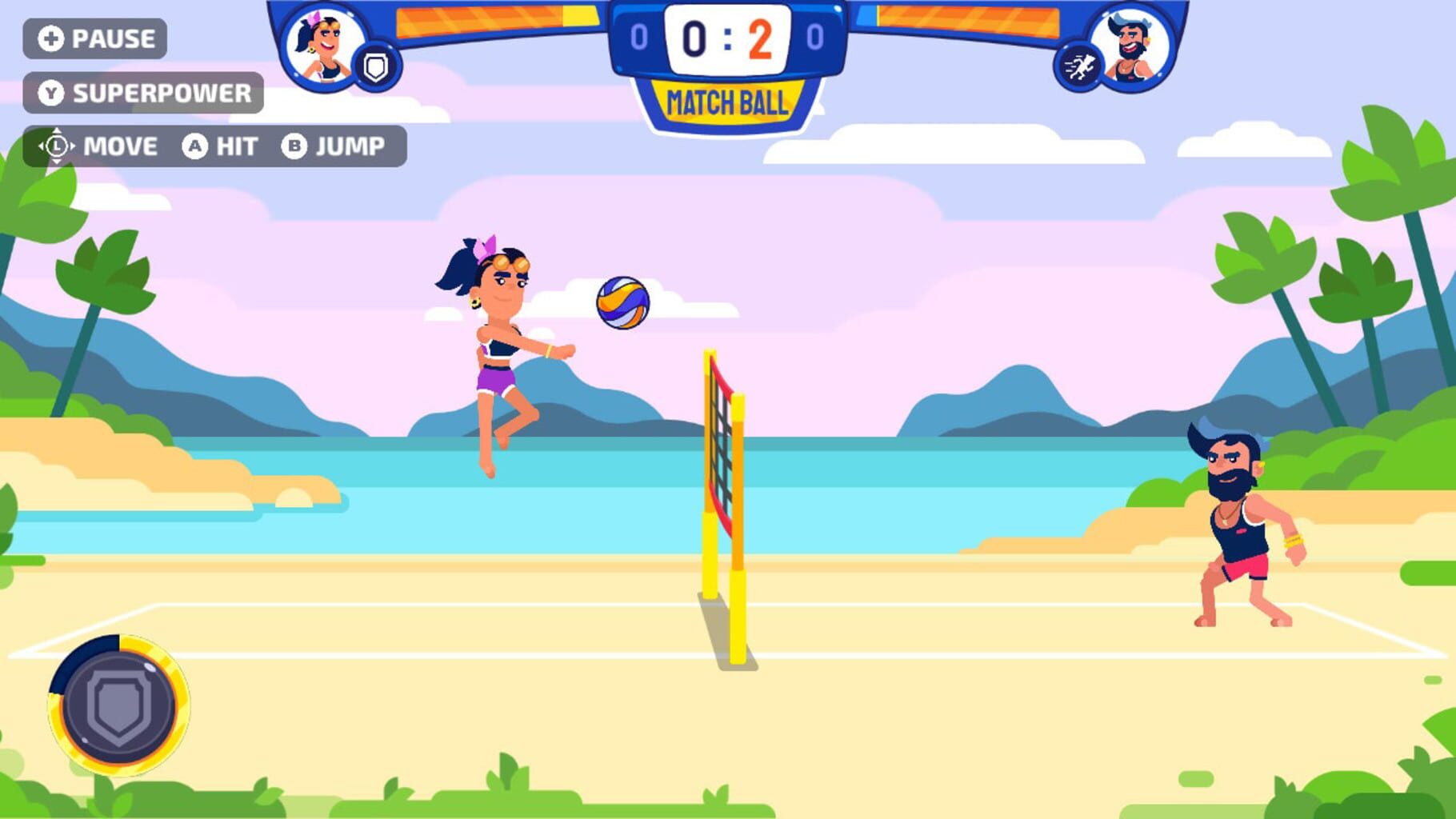 Beach Volleyball Challenge screenshot