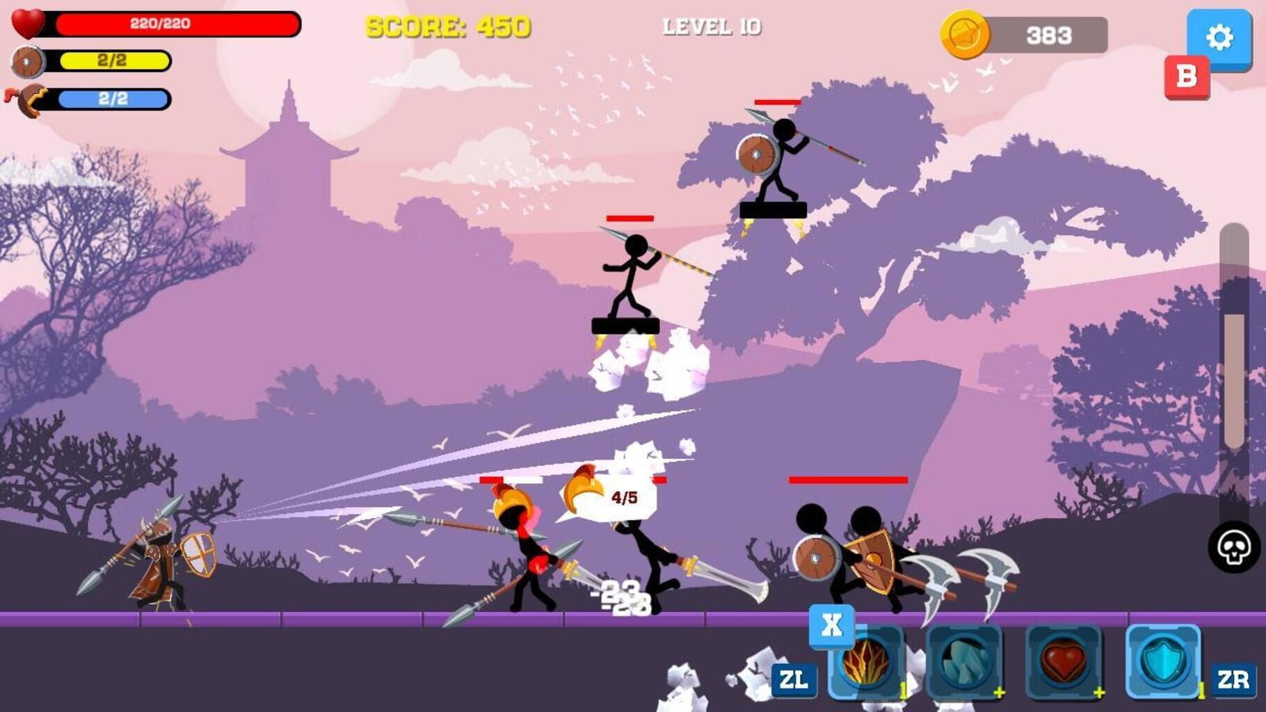 Stickman: Far East Battle screenshot