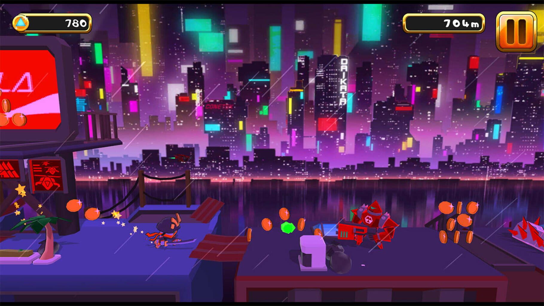 Cube Samurai: Run Squared screenshot
