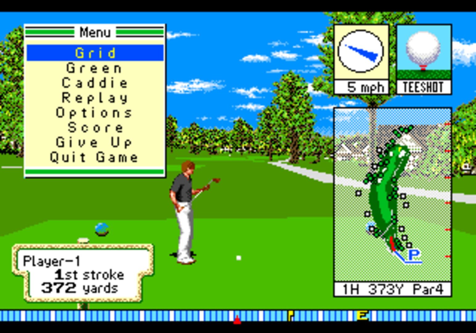 Captura de pantalla - True Golf Classics: Pebble Beach Golf Links