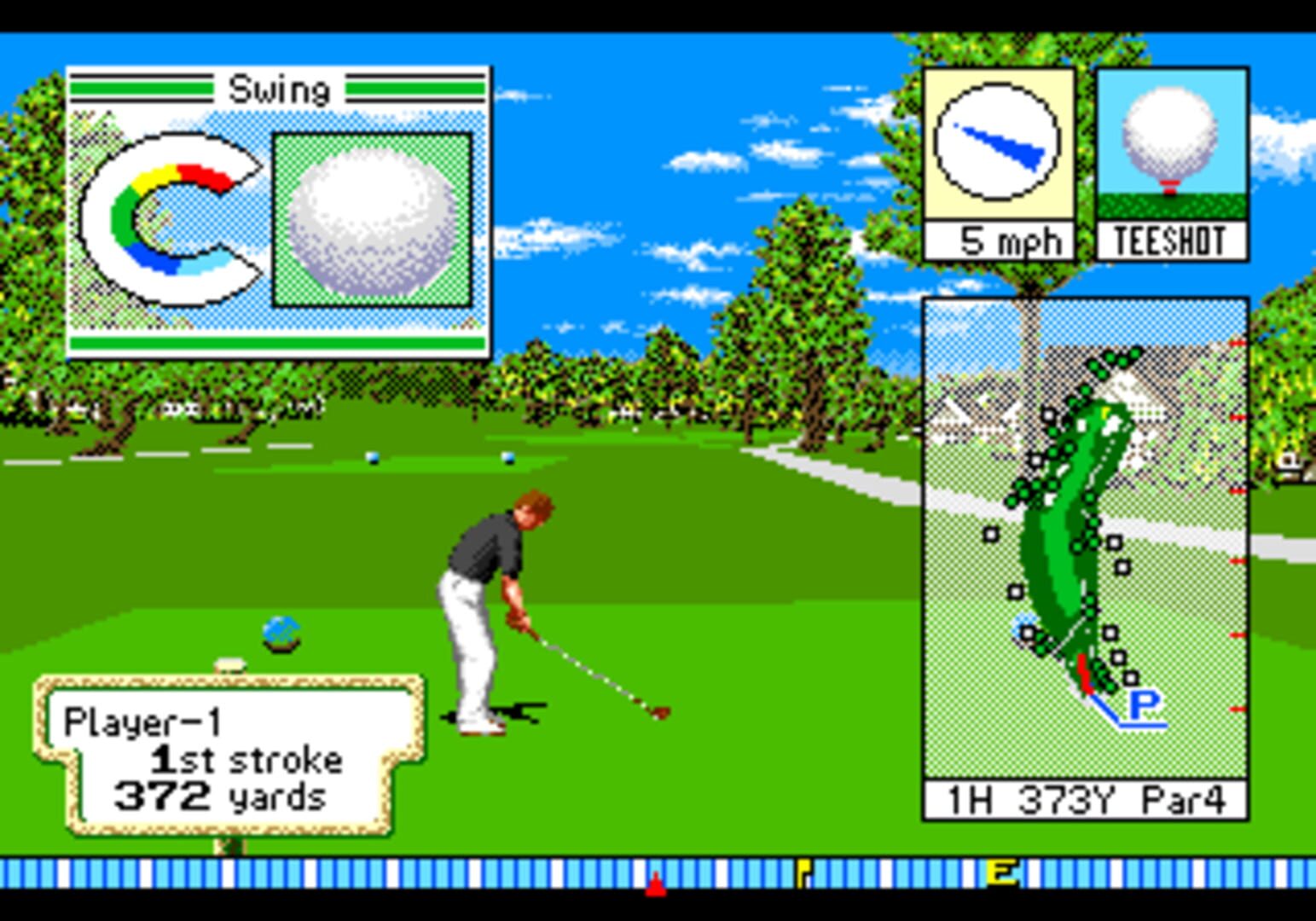Captura de pantalla - True Golf Classics: Pebble Beach Golf Links