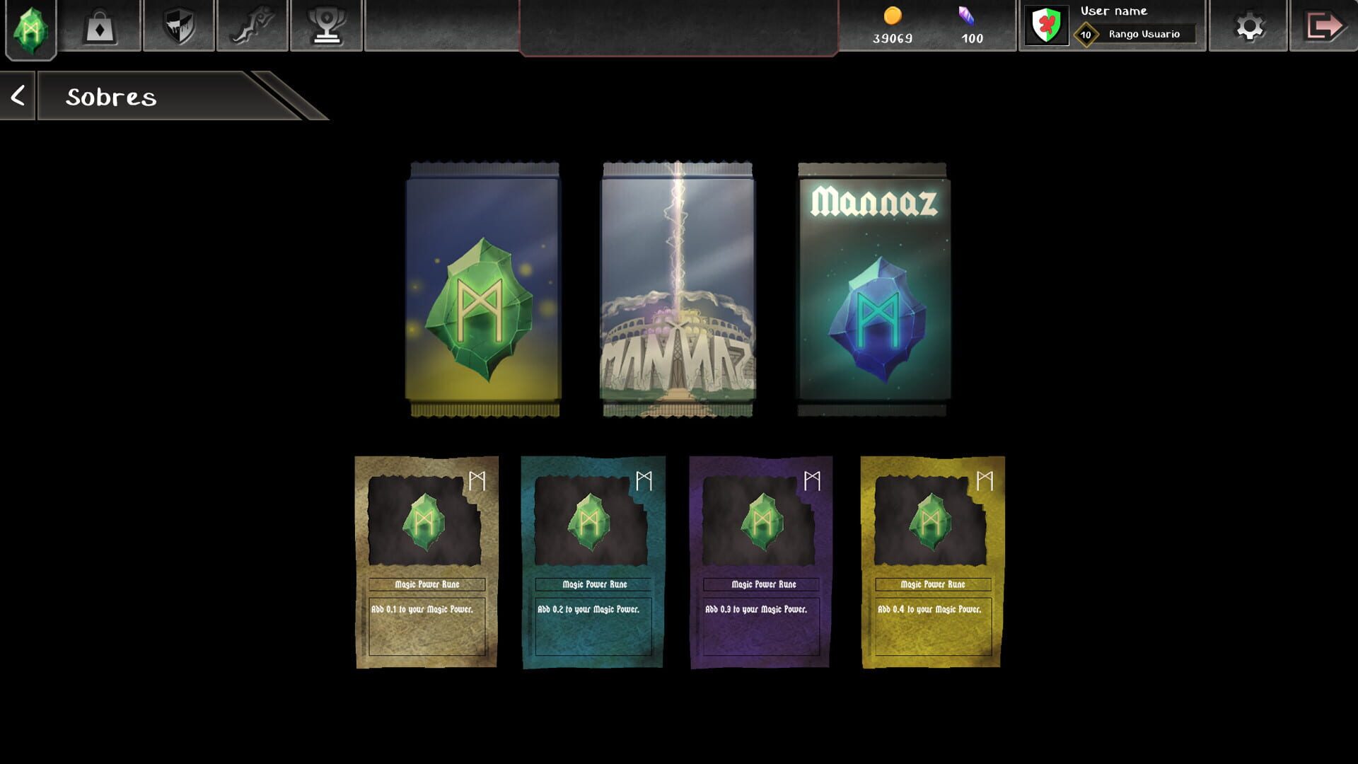 Mannaz - Screenshot