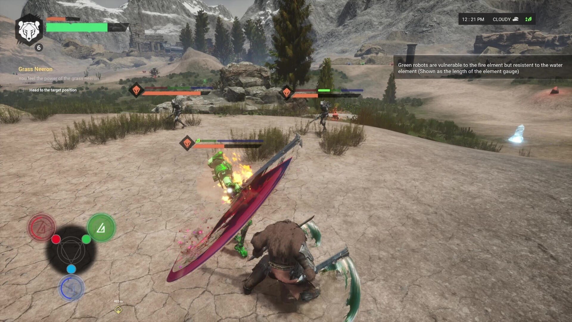Neeron: The Blade of Nature - Screenshot