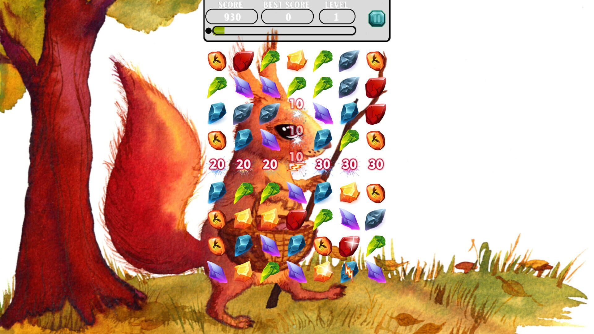 Bunny Jewel Match Adventure - Screenshot