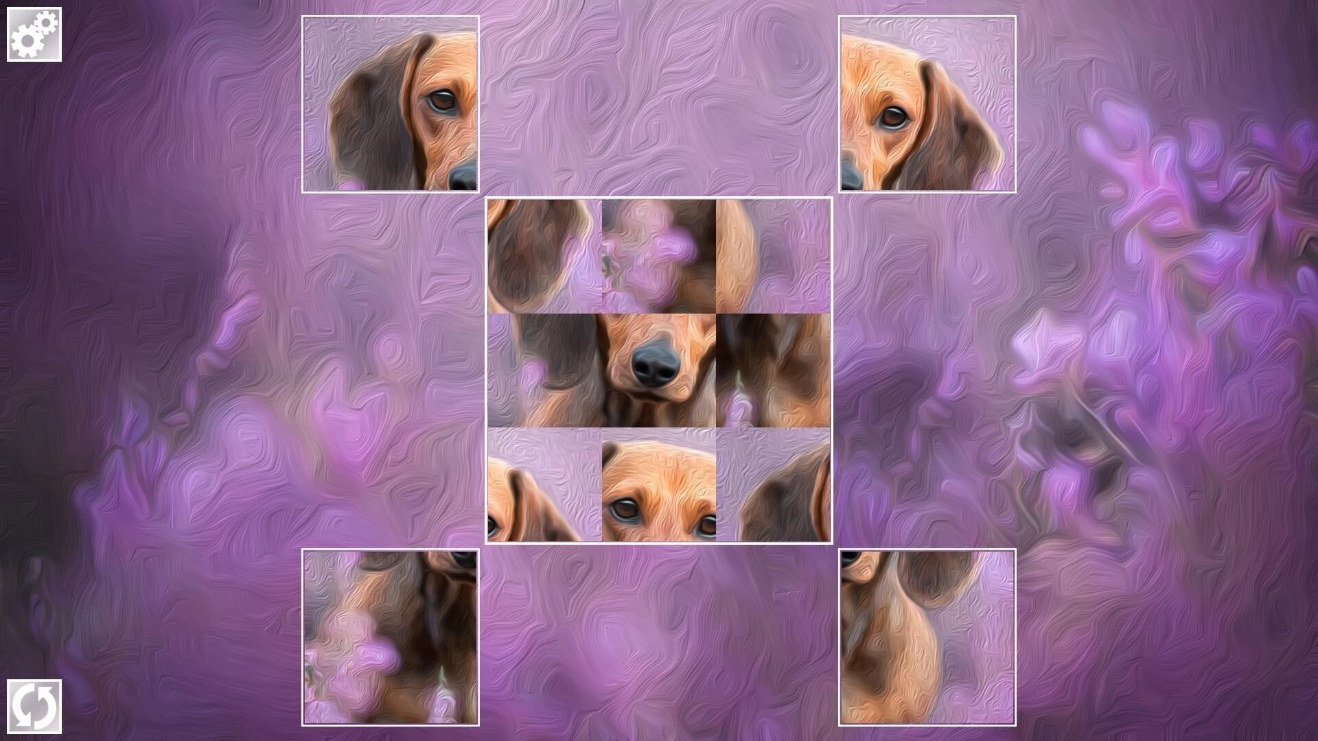 Puzzle Art: Dogs - Screenshot