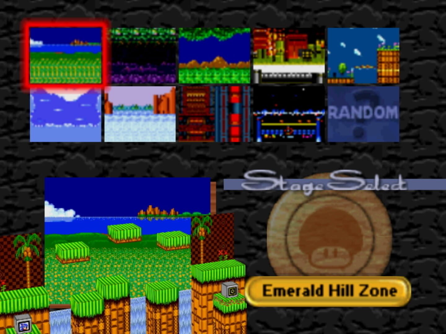 Captura de pantalla - Super Smash Bros. Sonic 2 Mod