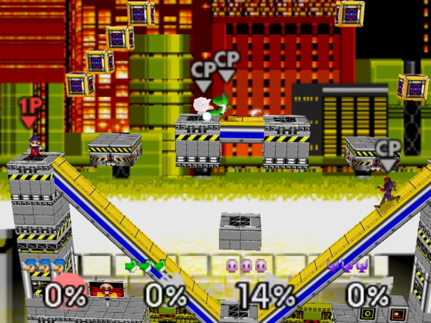 Captura de pantalla - Super Smash Bros. Sonic 2 Mod