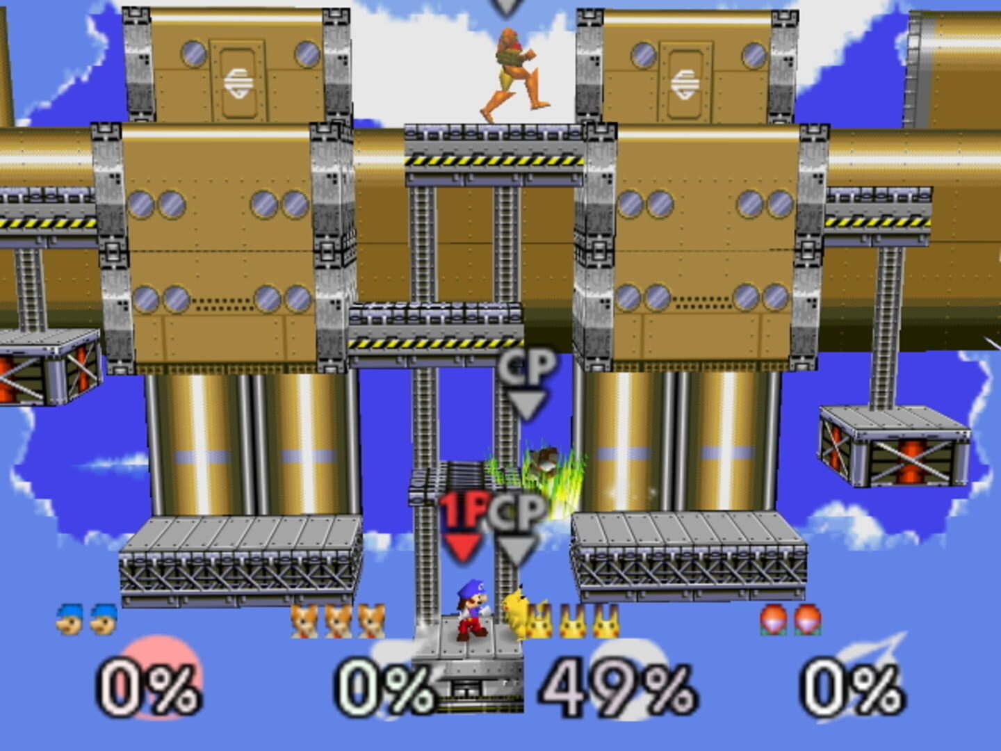 Captura de pantalla - Super Smash Bros. Sonic 2 Mod