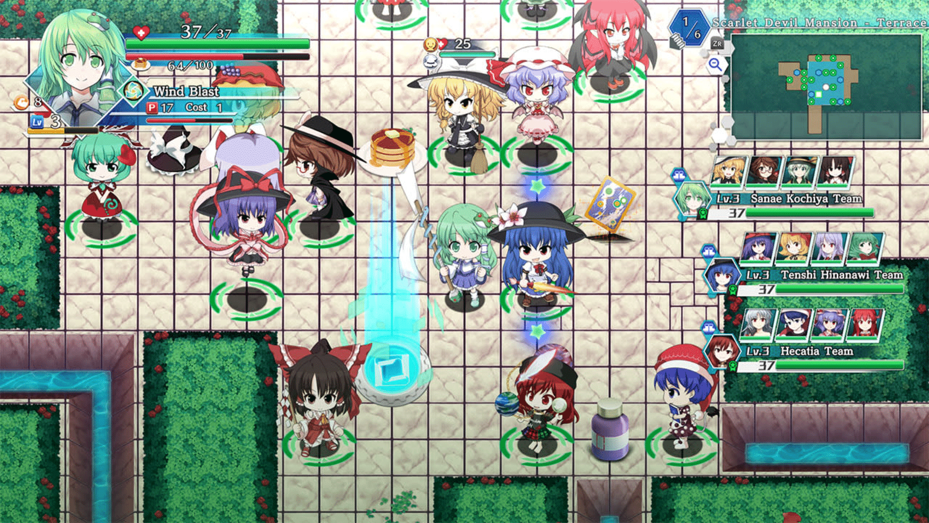 Touhou Genso Wanderer: Lotus Labyrinth R screenshot