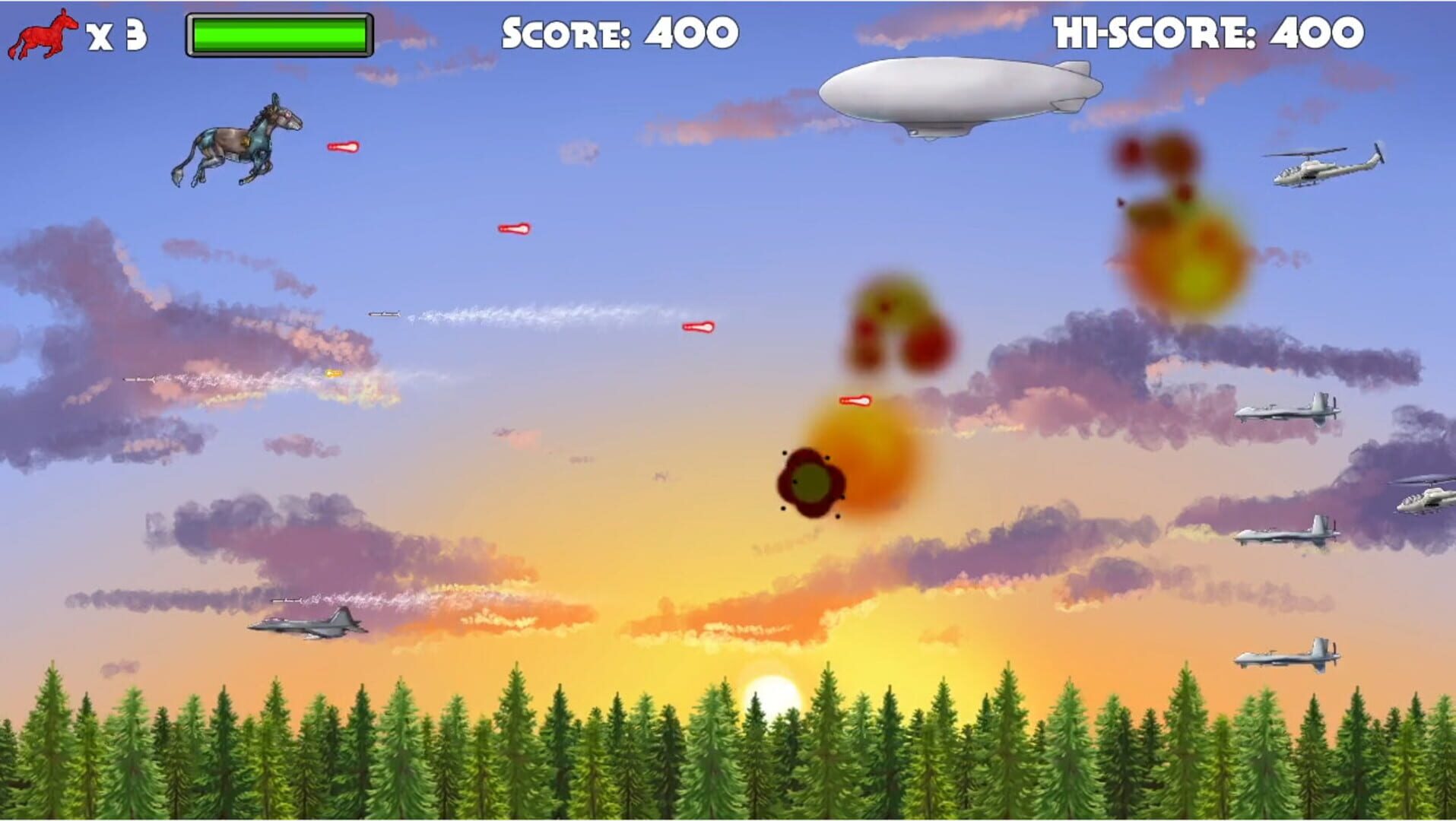 Attack of the Mechadonk: The Ultimate Donkey - Screenshot