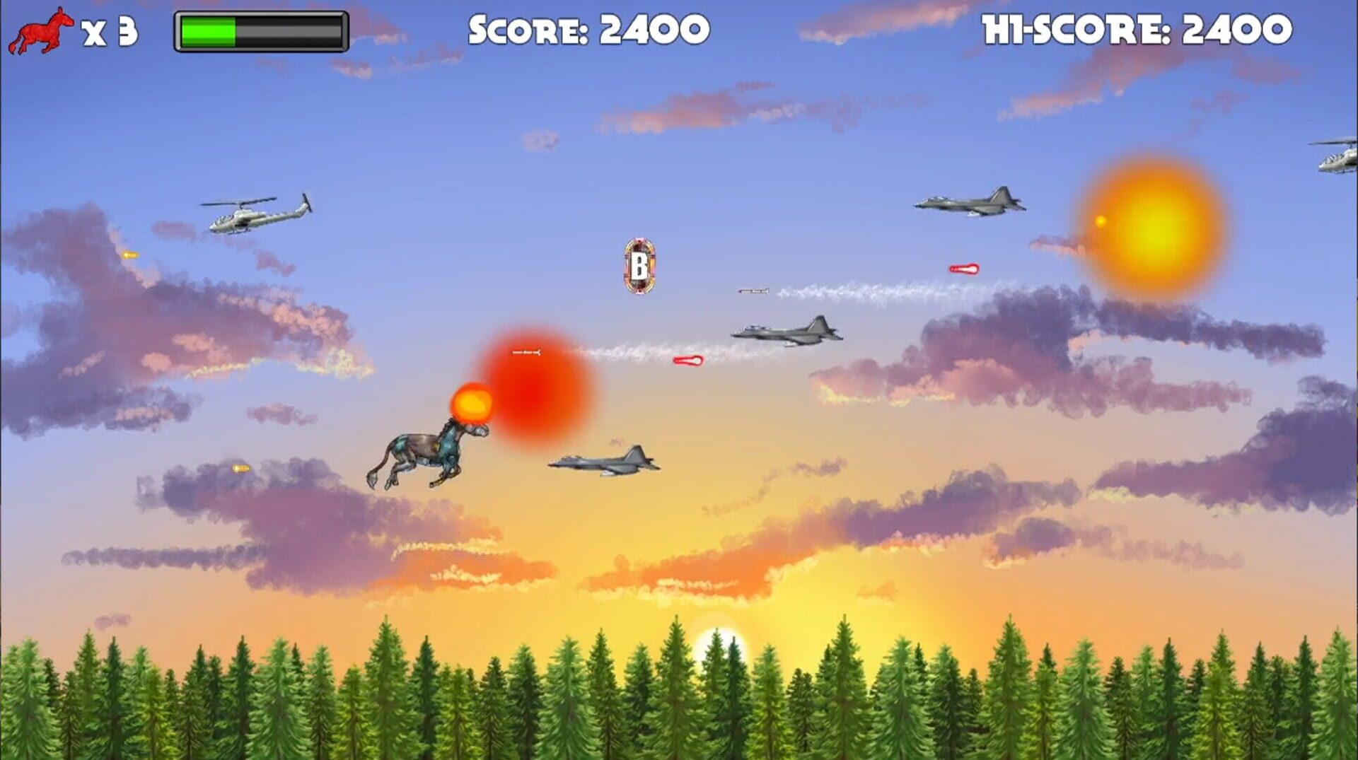 Attack of the Mechadonk: The Ultimate Donkey - Screenshot