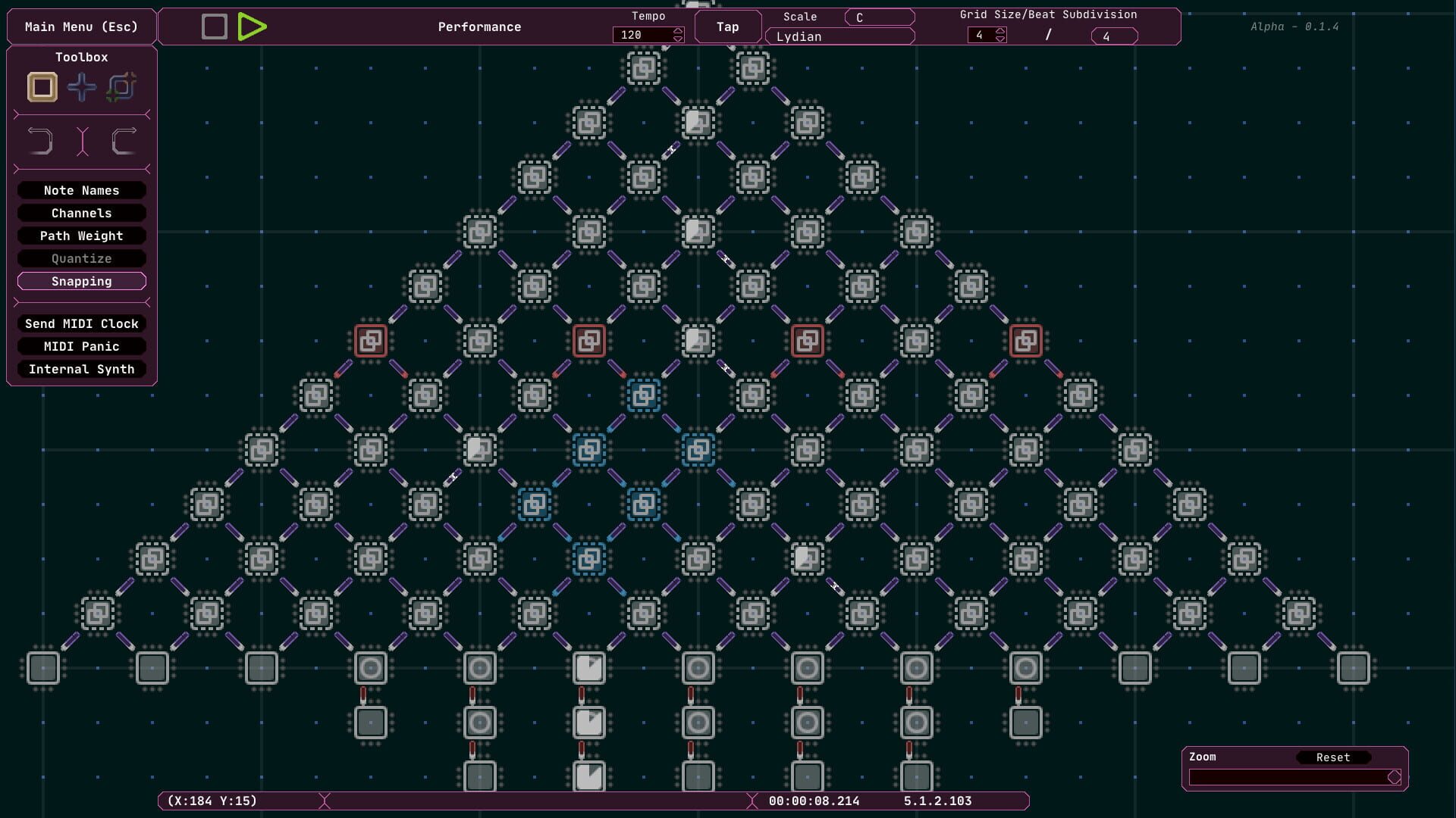 Midinous - Screenshot