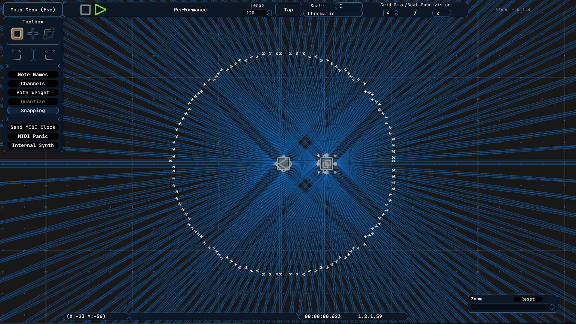 Midinous - Screenshot