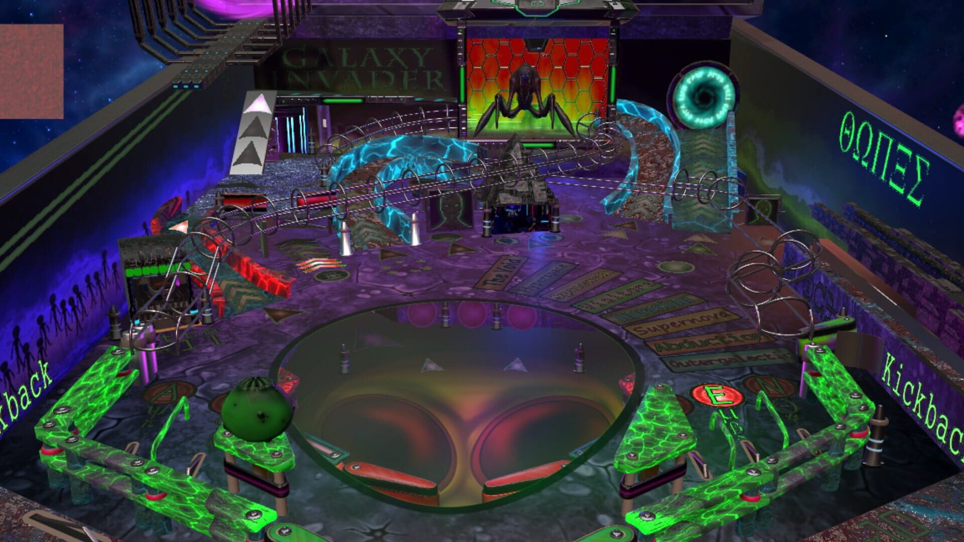 Outergalactic Aliens Pinball - Screenshot