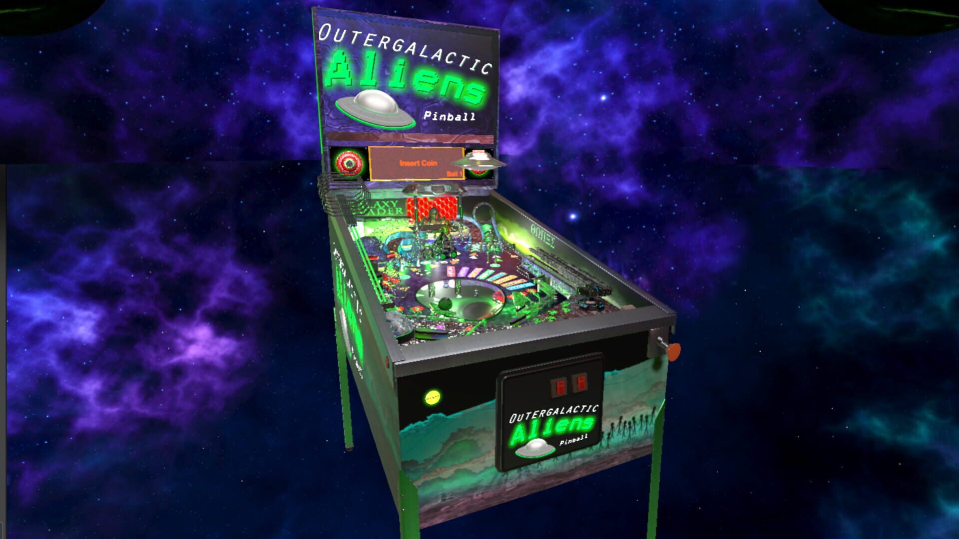 Outergalactic Aliens Pinball - Screenshot