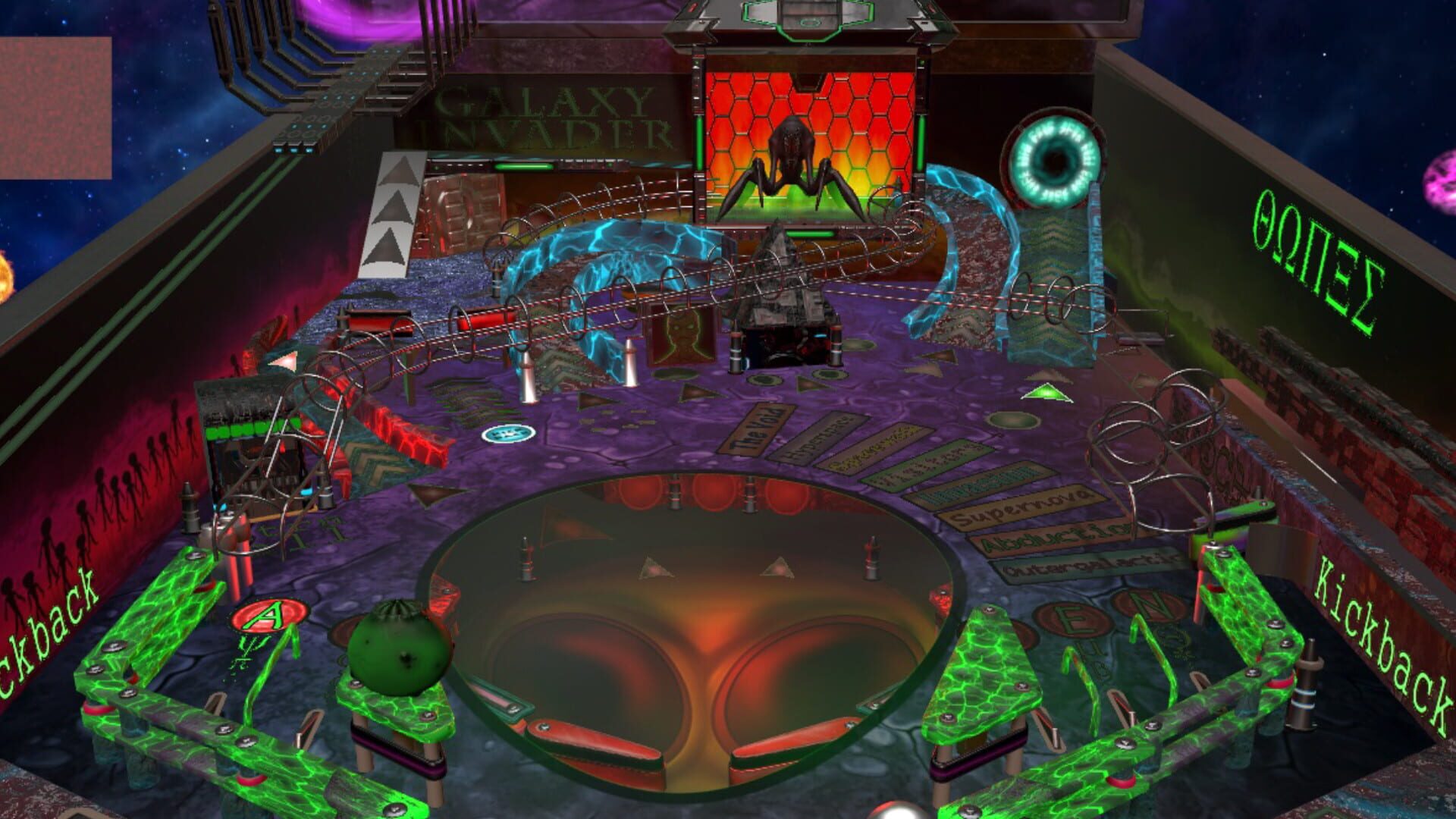 Outergalactic Aliens Pinball - Screenshot