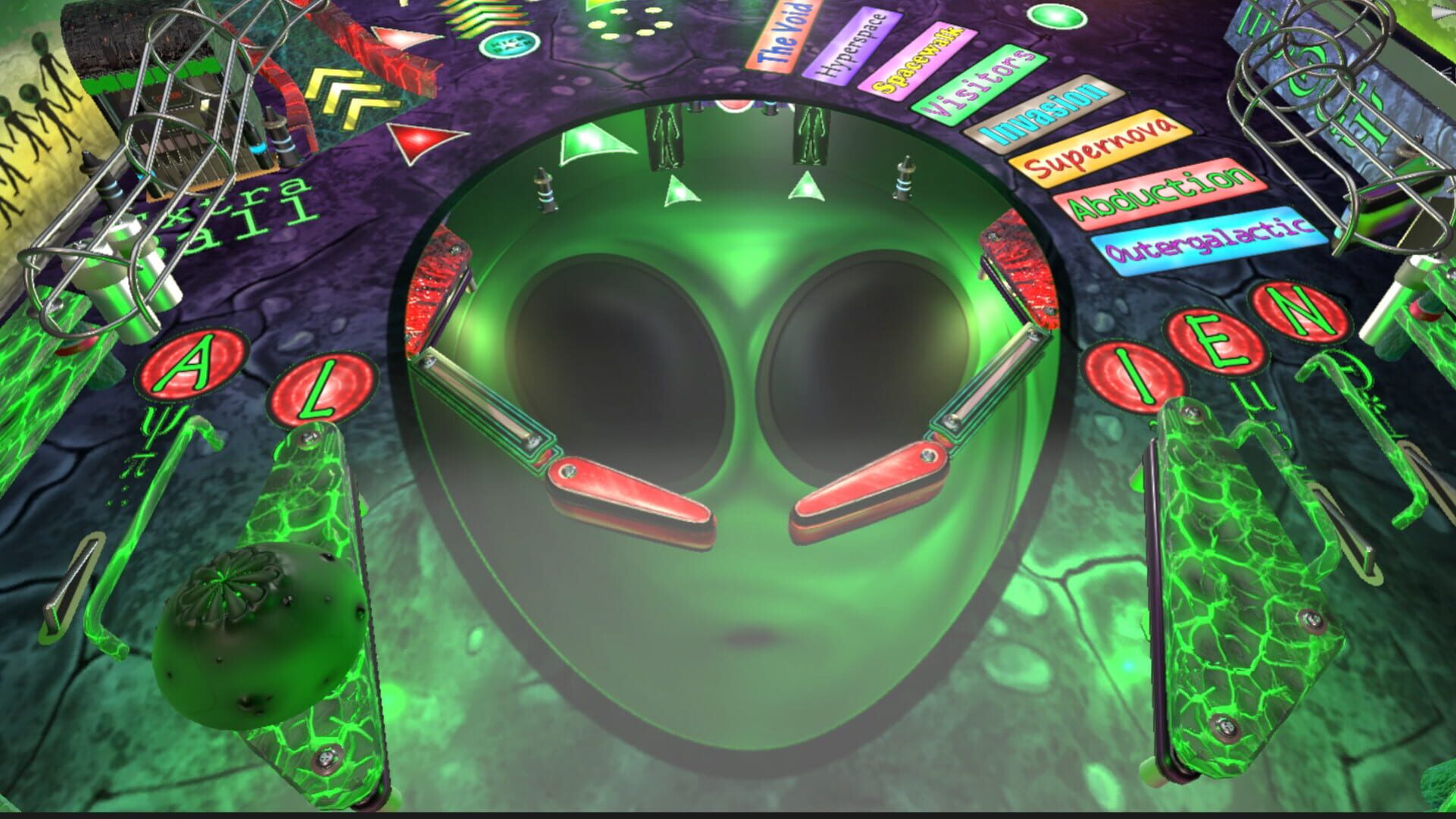 Outergalactic Aliens Pinball - Screenshot