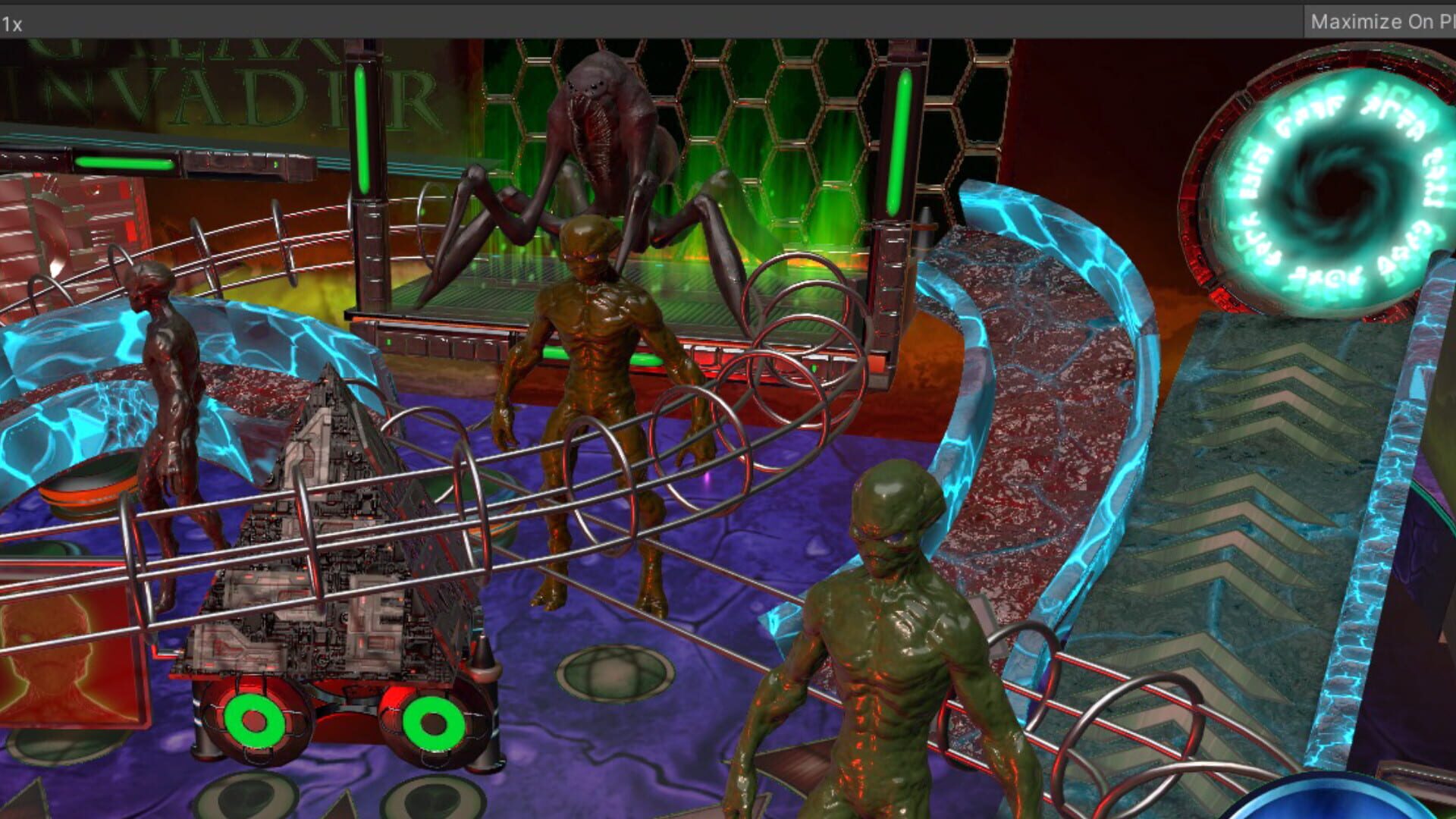 Outergalactic Aliens Pinball - Screenshot