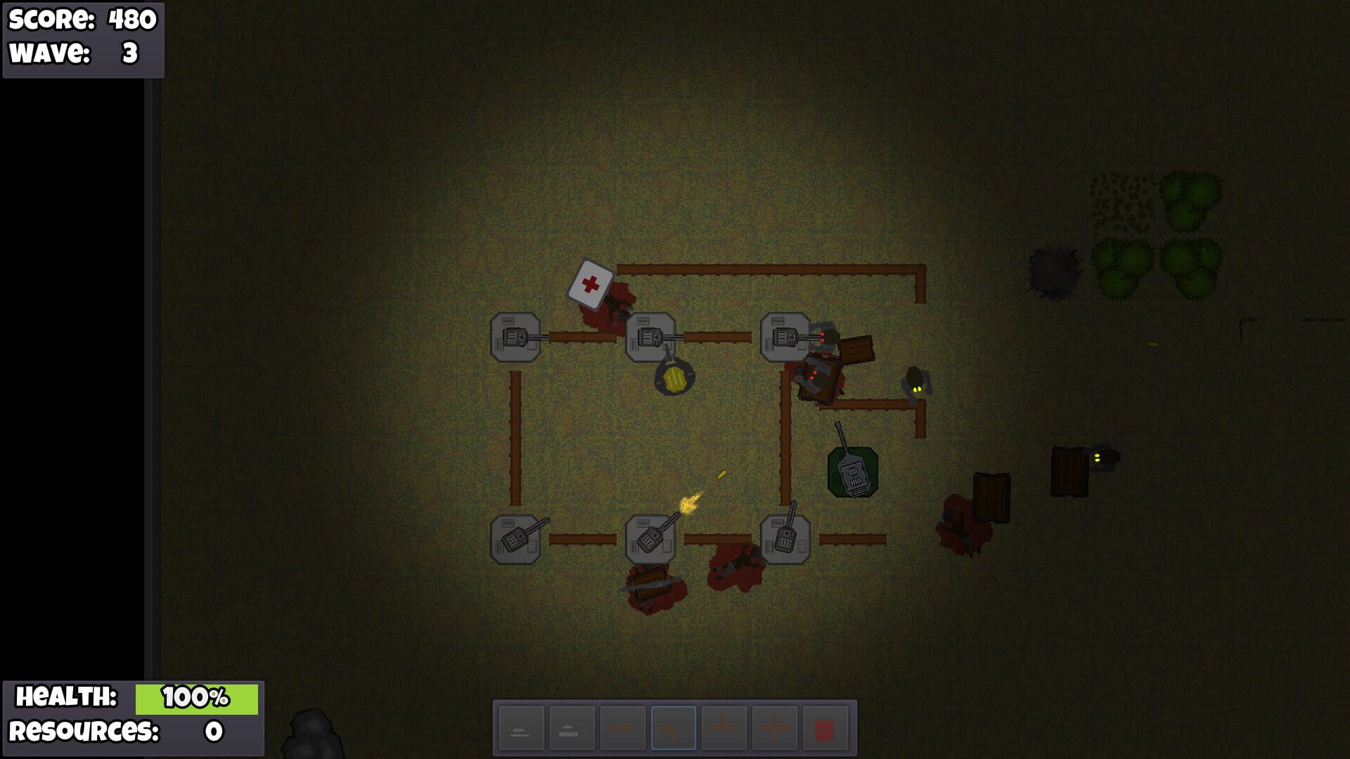 Defend the Fort - Screenshot