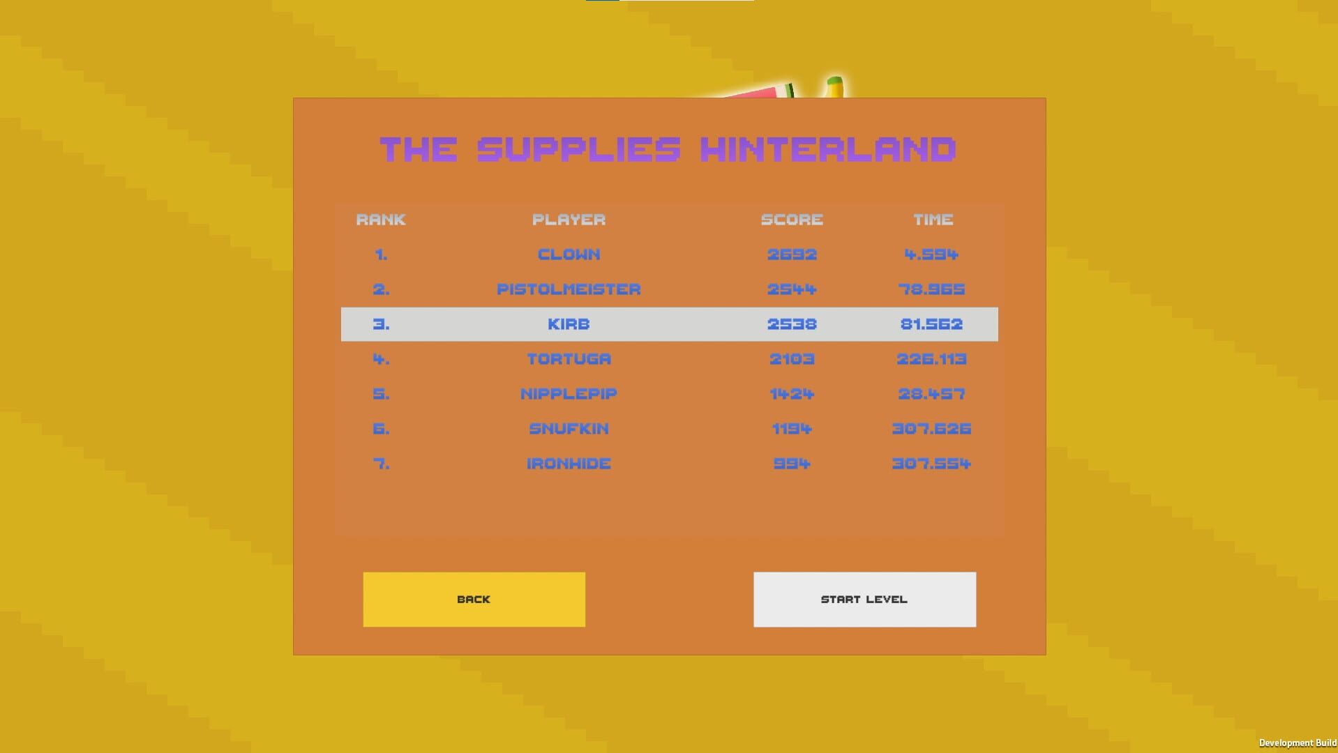 Delicious Fruitworld - Screenshot